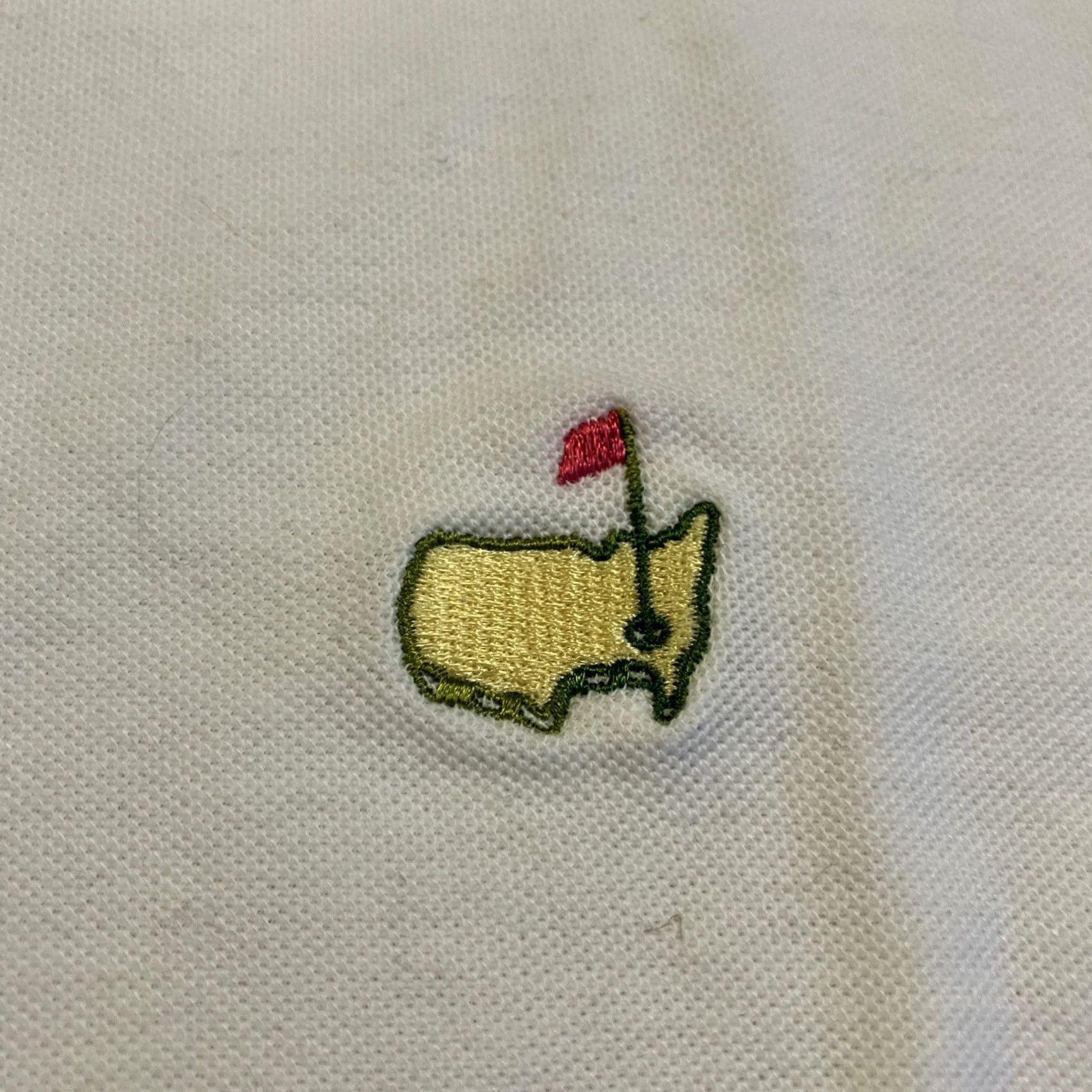 Vintage Masters Collection Augusta Golf Polo Men's XL White Cotton THE MASTERS Size US XL / EU 56 / 4 - 2 Thumbnail