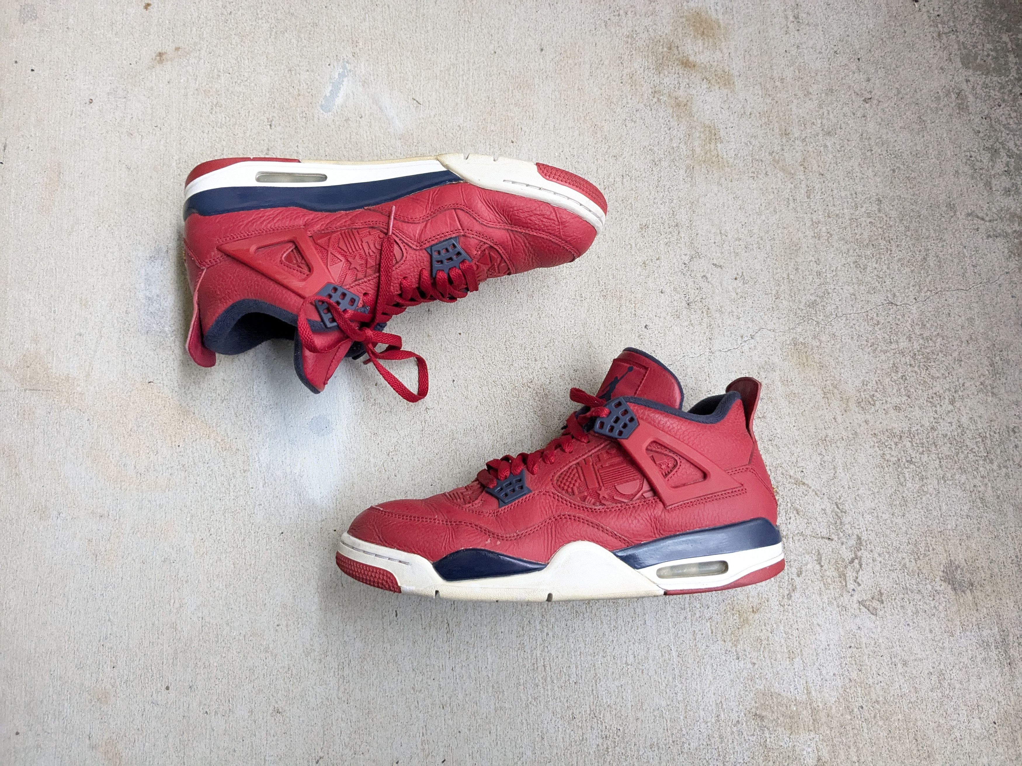 Nike Air Jordan IV Retro FIBA Size Red 408452-617