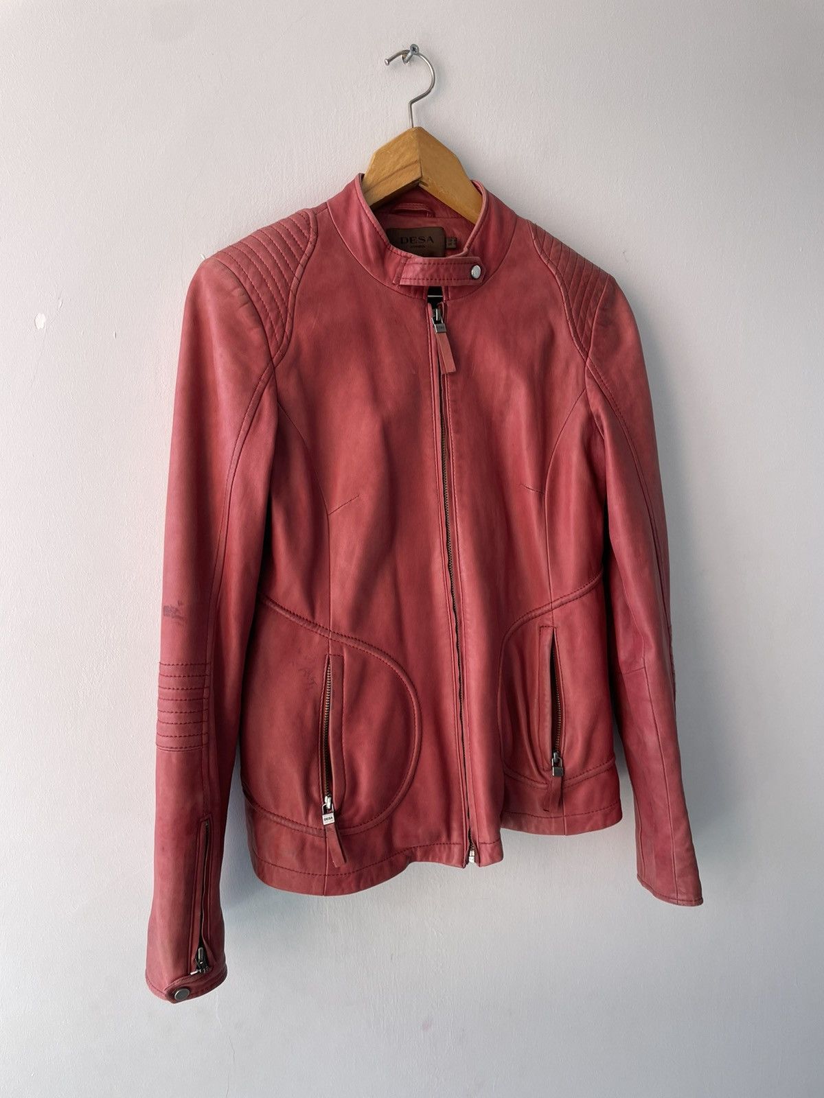 Vintage Desa leather jacket Size M / US 6-8 / IT 42-44 - 8 Thumbnail