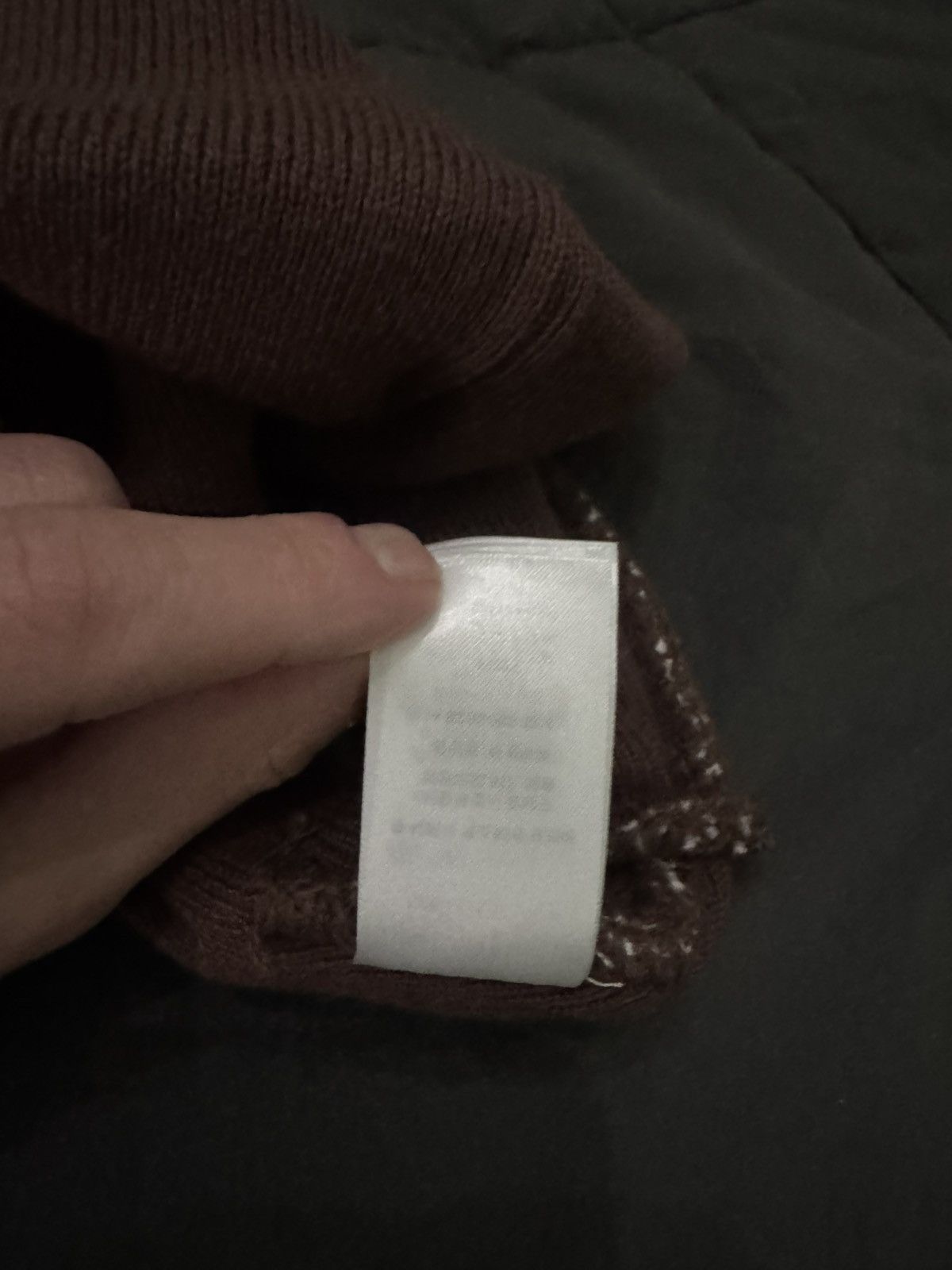 Supreme Supreme Big Logo Beanie - Brown Size ONE SIZE - 8 Thumbnail