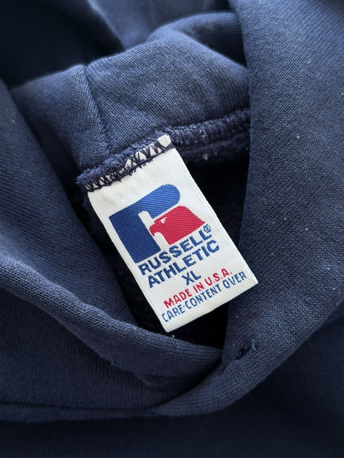 Russell Athletic Vintage 90s Russell Athletic Made In USA Hoodie Size US XL / EU 56 / 4 - 6 Thumbnail