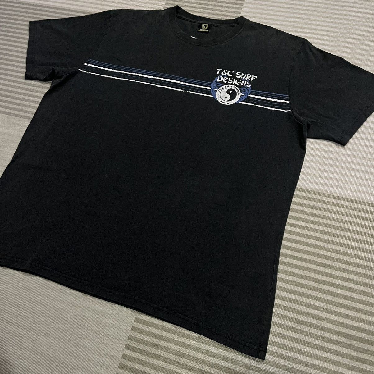 Vintage T&C Surf Designs Embroidery Back-heat Spell y2k Tshirt Size US XL / EU 56 / 4 - 7 Thumbnail