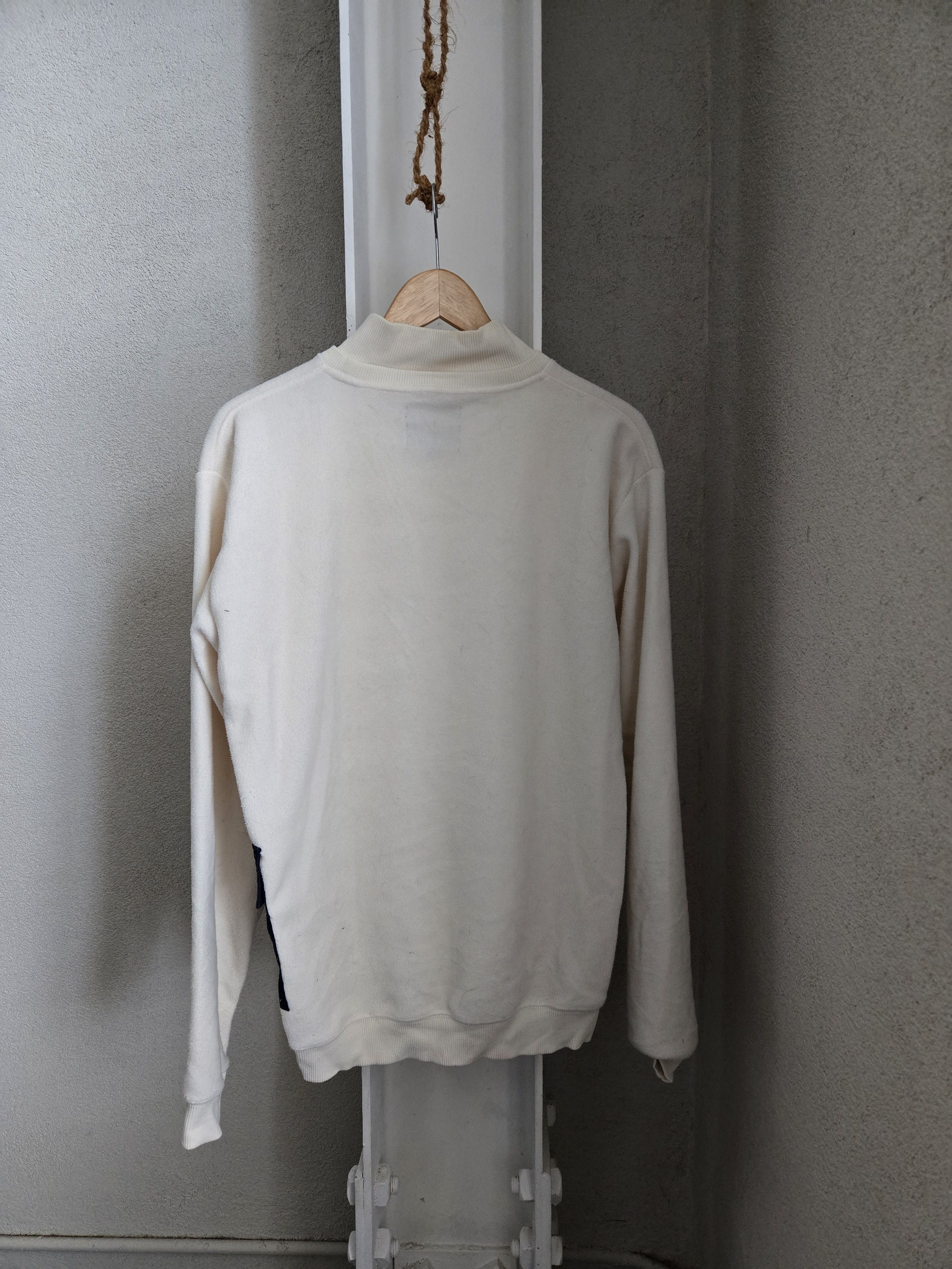Fred Perry × Thames Thames Zip Neck Fleece Sweatshirt Size US S / EU 44-46 / 1 - 2 Thumbnail