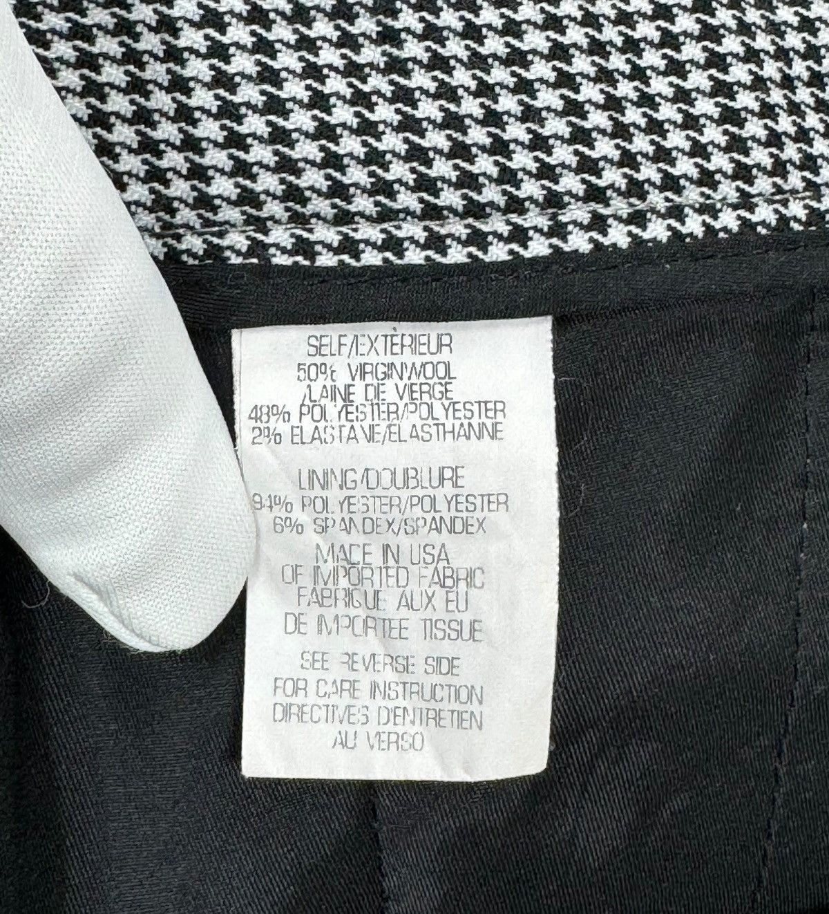 Theory Theory Glen Check Pattern Wool Dress Pants size 8 Size 30" / US 8 / IT 44 - 9 Thumbnail