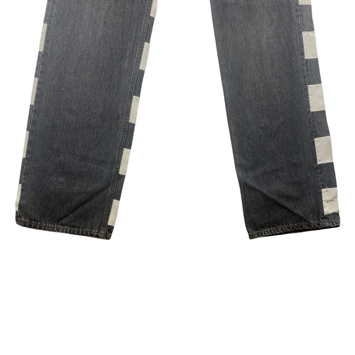 Japanese Brand PPFM prisoner stripe pants Size 28" / US 6 / IT 42 - 11 Thumbnail
