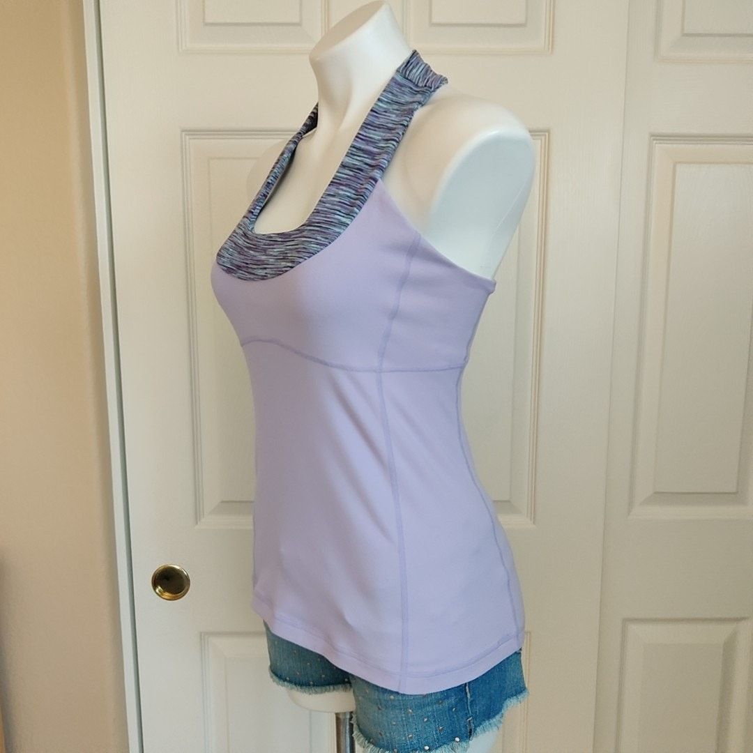 Lululemon Lululemon Scoop Neck Tank sz 8 lavender Size M / US 6-8 / IT 42-44 - 4 Thumbnail