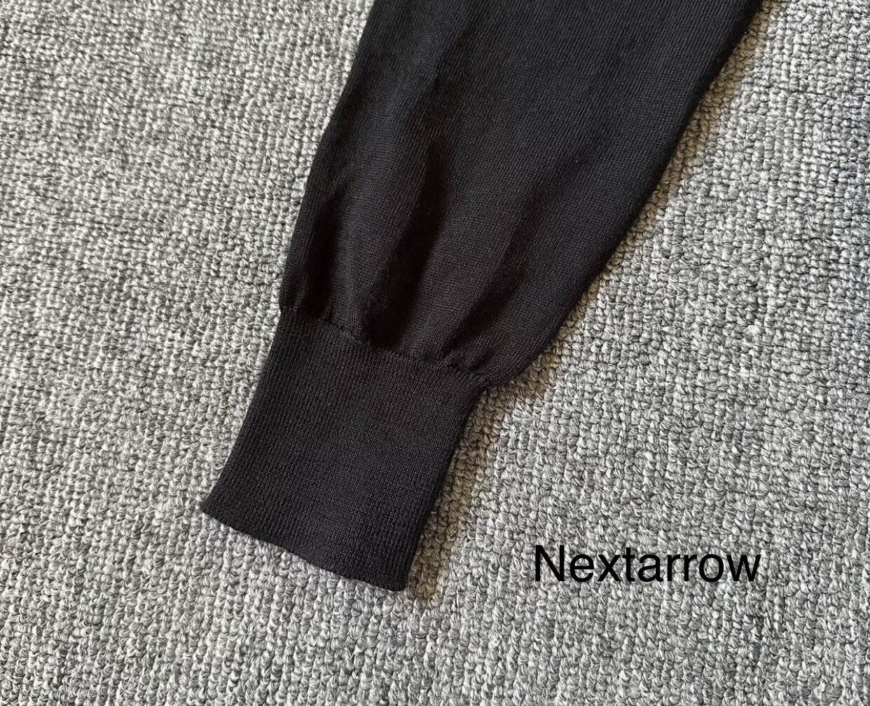 Prada Prada solid color black half high neck sweater2412-Nextarrow Size US L / EU 52-54 / 3 - 2 Thumbnail