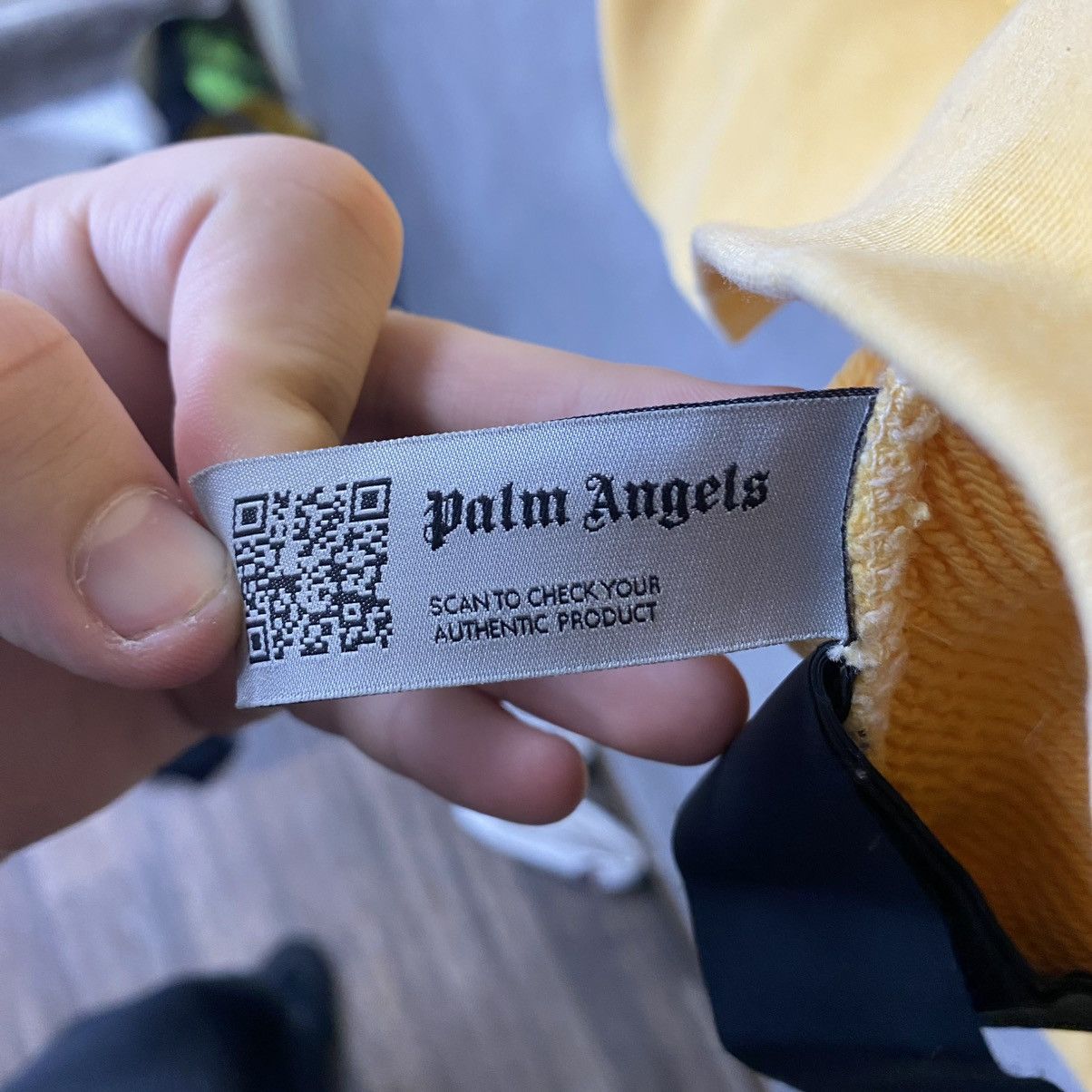 Palm Angels Palm Angels Sweatshirt Yellow S Size US S / EU 44-46 / 1 - 12 Thumbnail