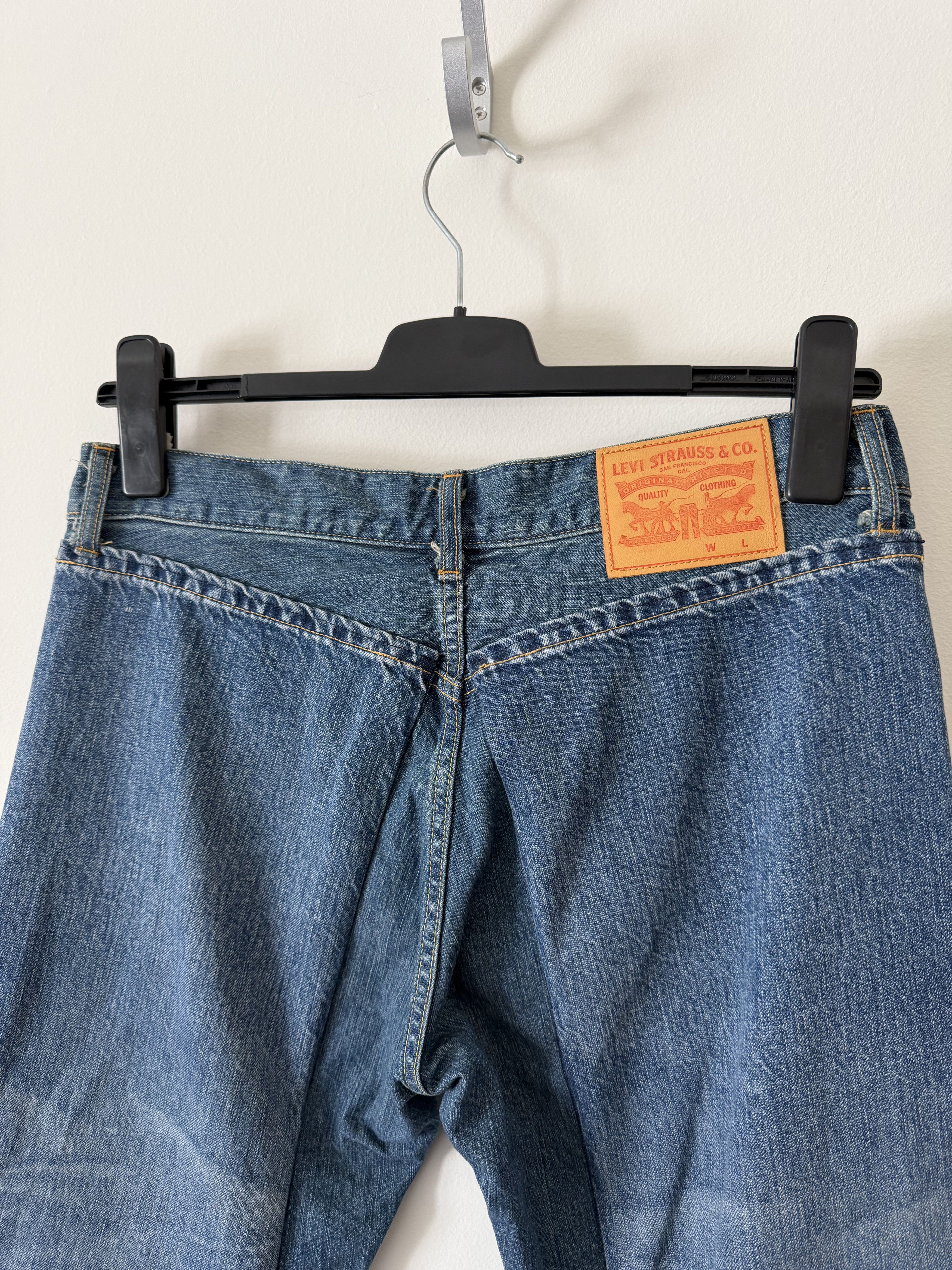 Junya Watanabe × Levi's Junya Watanbe Levi's Inkjet Name Berberjin Denim Jeans Size US 32 / EU 48 - 6 Thumbnail
