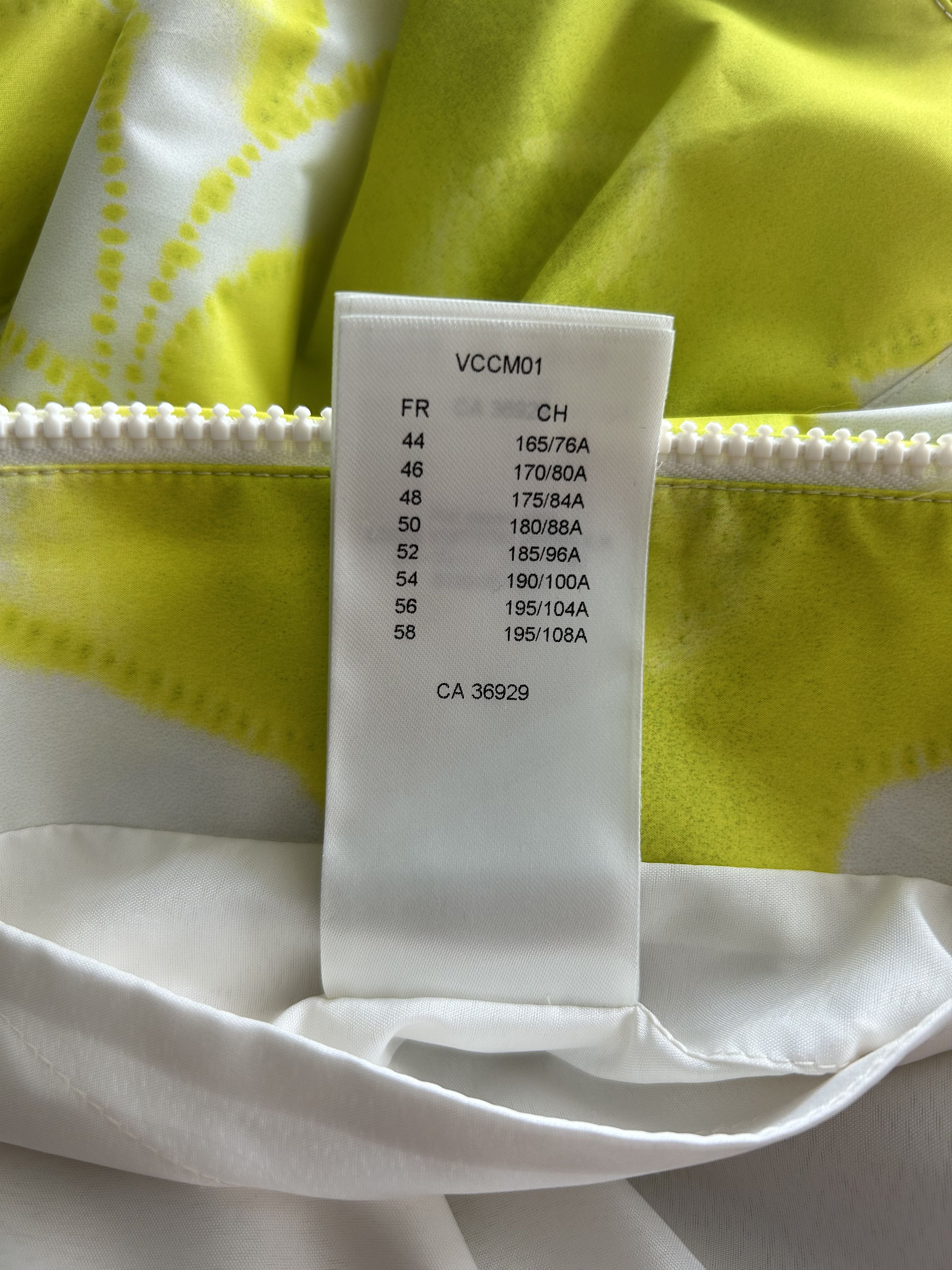 Louis Vuitton Louis Vuitton White & Yellow Shibori Monogram Windbreaker Size US XL / EU 56 / 4 - 8 Thumbnail