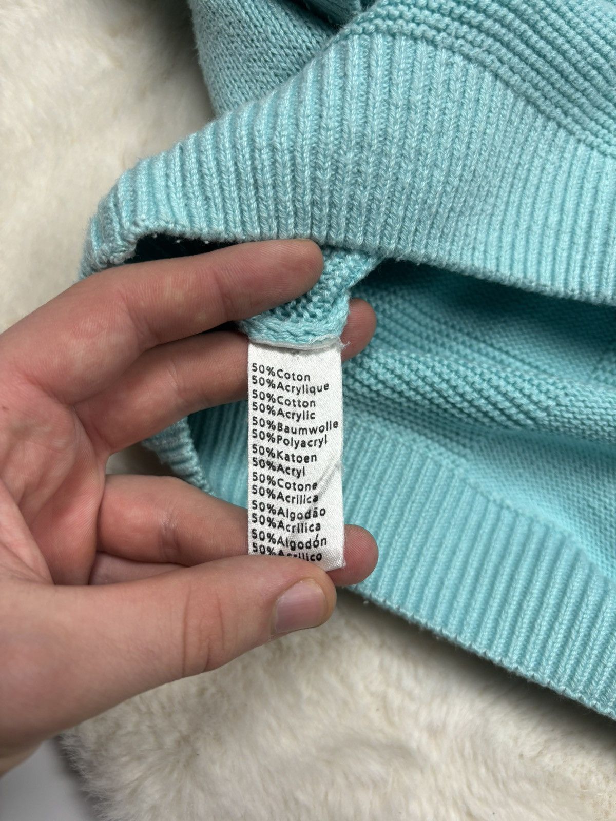 Lacoste × Vintage Lacoste Vintage 90’s Men’s Crewneck Sweater Y2K Size US XL / EU 56 / 4 - 12 Thumbnail