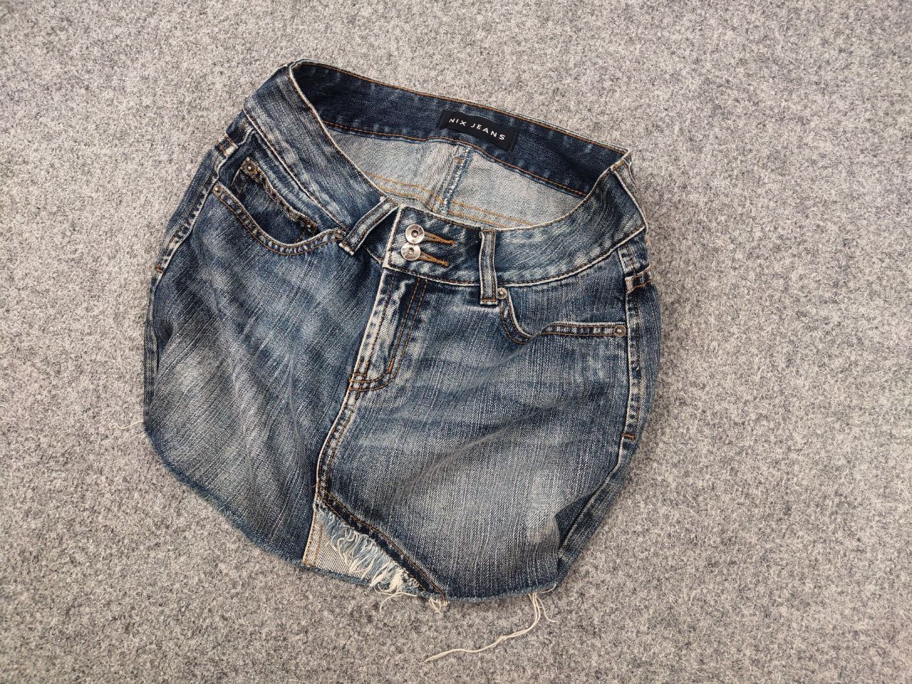 Le Grande Bleu (L.G.B.) le grande bleu (l.g.b.) Style Mini Skirt Vintage denim Y2K Size 28" / US 6 / IT 42 - 3 Thumbnail