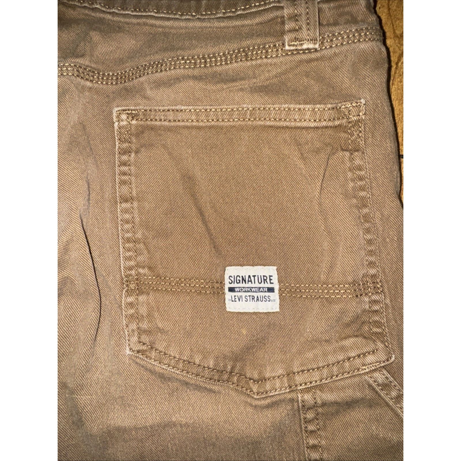 Levi's × Vintage Levi’s Signature Carpenter Jean Shorts Brown Men’s Size 32 Size US 32 / EU 48 - 5 Thumbnail