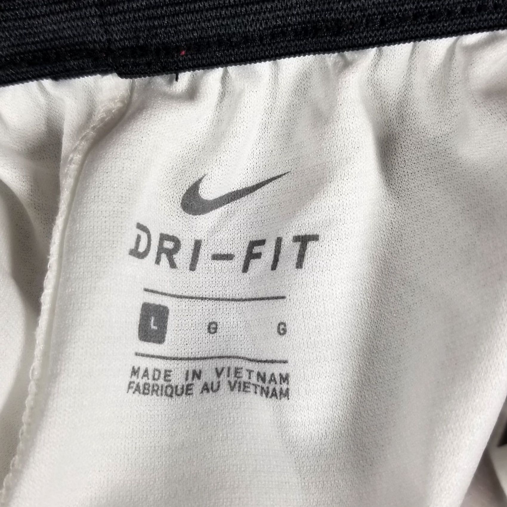 Nike Nike Dri-FIT Basketball Shorts L Regular White Black Adults Mens Size US 33 - 6 Thumbnail
