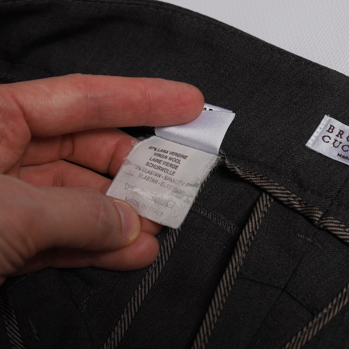 Brunello Cucinelli Brunello Cucinelli Light Wool Trousers Tailored Pants Casual Size 30" / US 8 / IT 44 - 8 Thumbnail