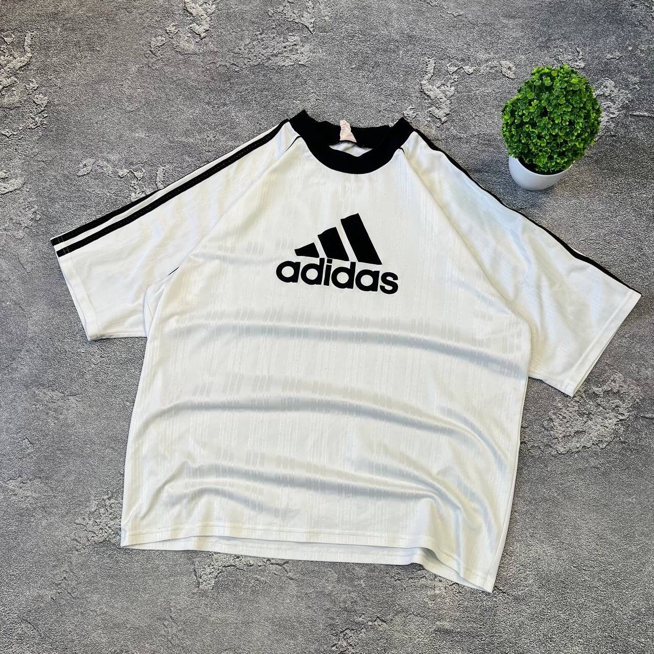 Adidas Vintage 90's Adidas Template Soccer Jersey Football Shirt Size US XL / EU 56 / 4 - 15 Thumbnail