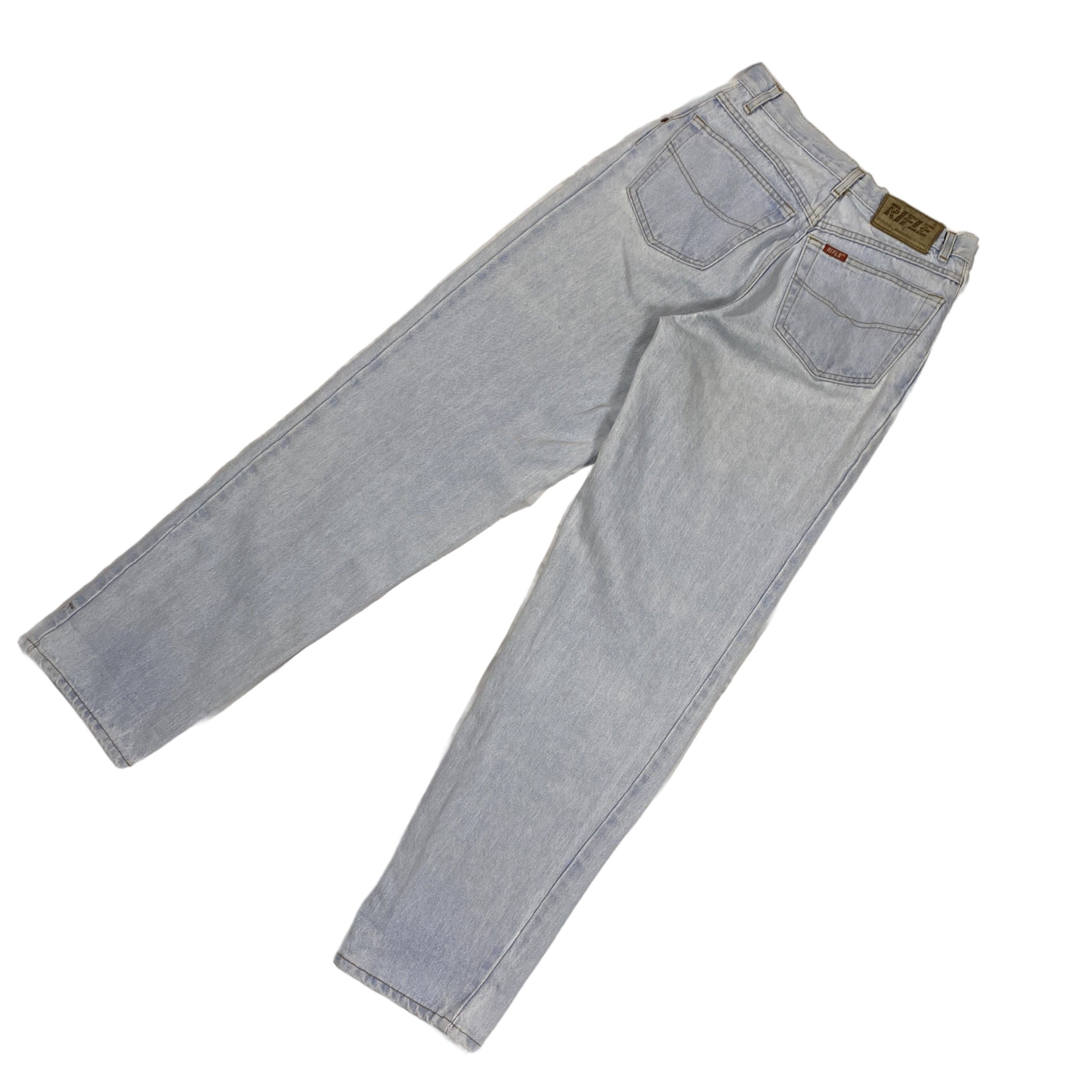RIFLE Vintage Light Wash Rifle Light Wash Jeans 26x30 Size 26" / US 2 / IT 38 - 1 Thumbnail