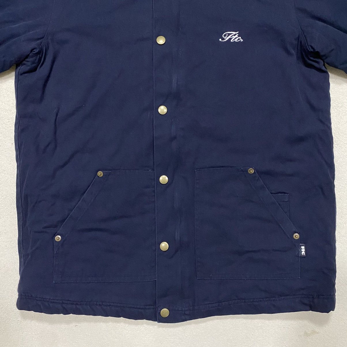 FTC × Japanese Brand FTC Small Embroidered Logo Sherpa Lined Jacket Size US M / EU 48-50 / 2 - 3 Thumbnail