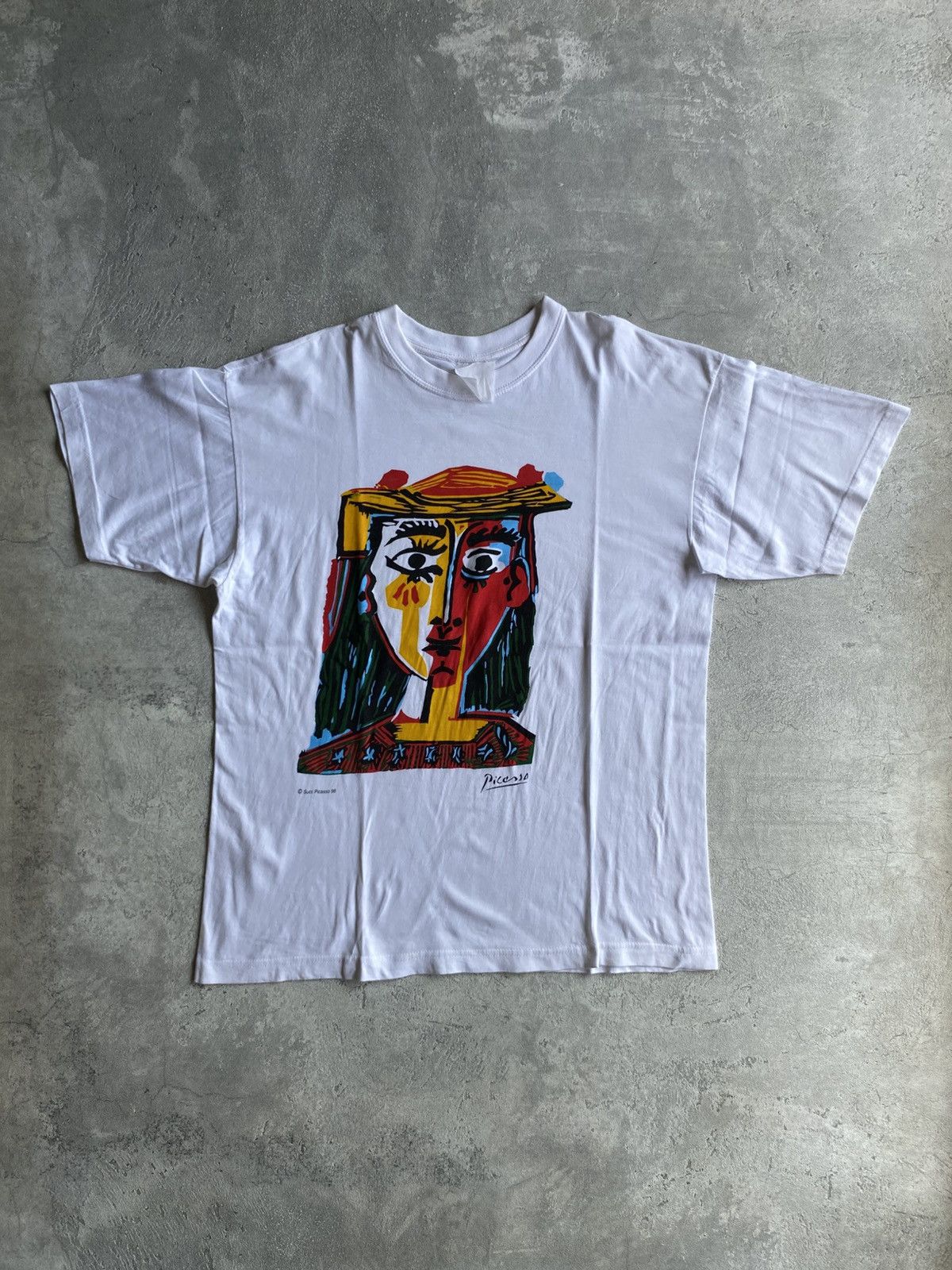 Vintage Vintage Pablo Picasso Art Shirt Size US M / EU 48-50 / 2 - 1 Thumbnail