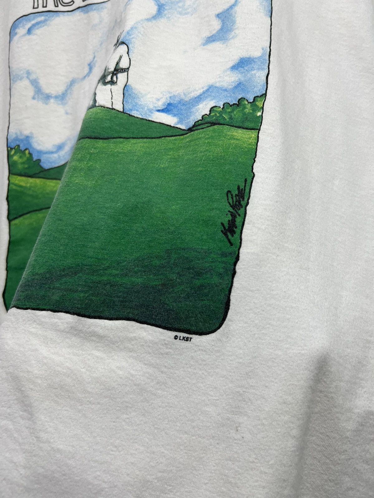 Vintage Vintage 90’s The Lawn Ranger Parody Tshirt Size US XL / EU 56 / 4 - 4 Thumbnail