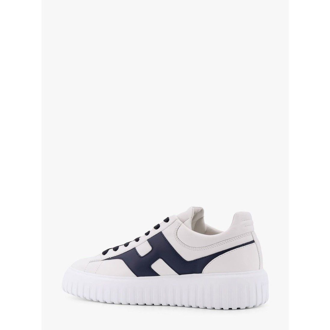 Hogan HOGAN H-Stripes White Leather Sneakers New & Authentic (Men' Size US 9 / EU 42 - 3 Thumbnail