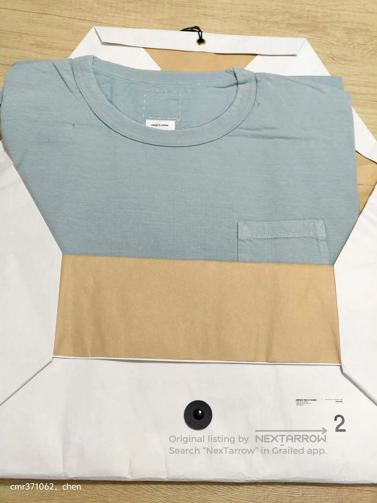 Visvim VISVIM 22SS AMPLUS TEE S/S. Size US M / EU 48-50 / 2 - 7 Thumbnail