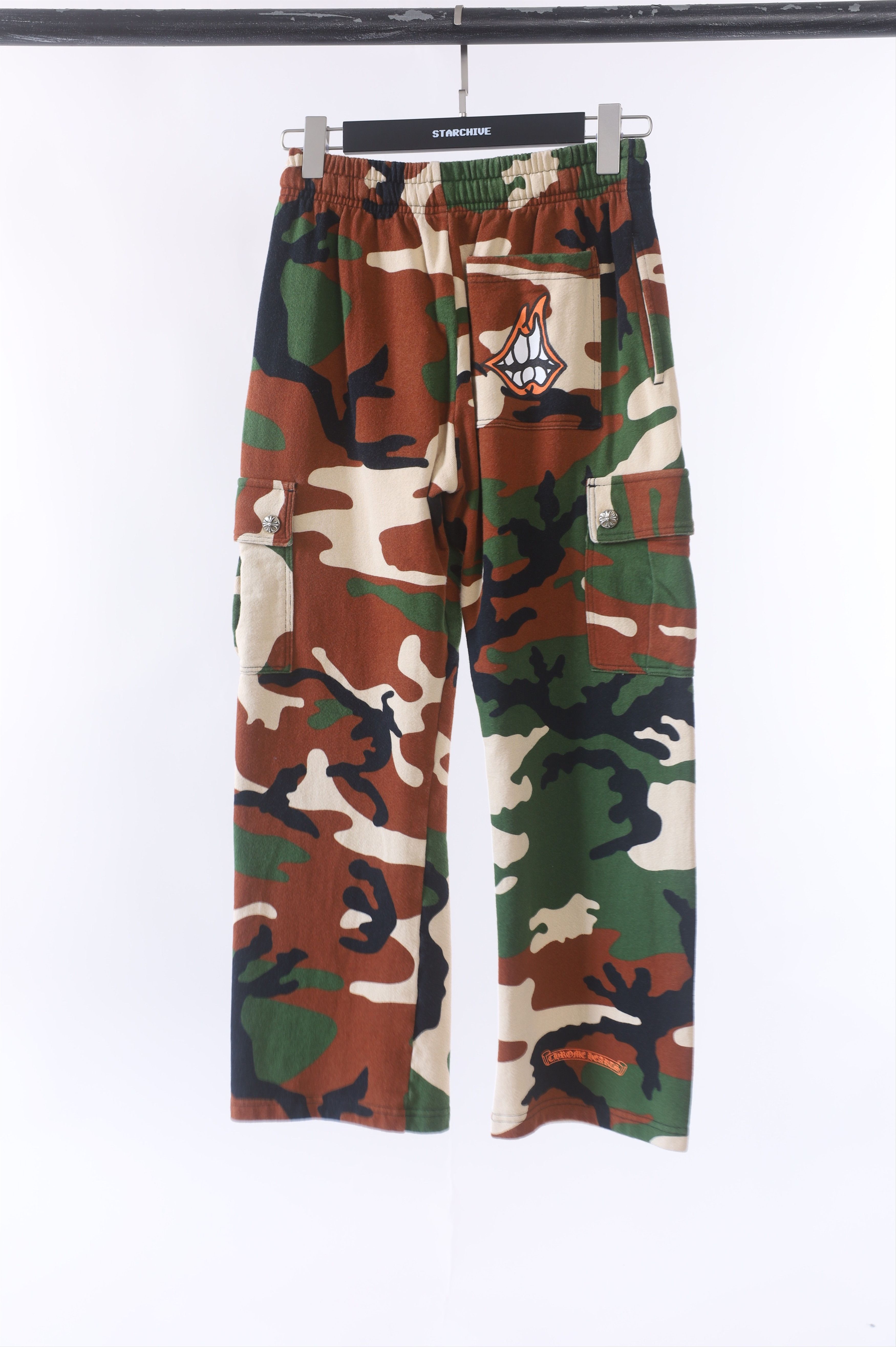Chrome Hearts CHROME HEARTS MATTY BOY CAMO CHOMPER SWEATPANTS SZ S Size US 30 / EU 46 - 2 Thumbnail