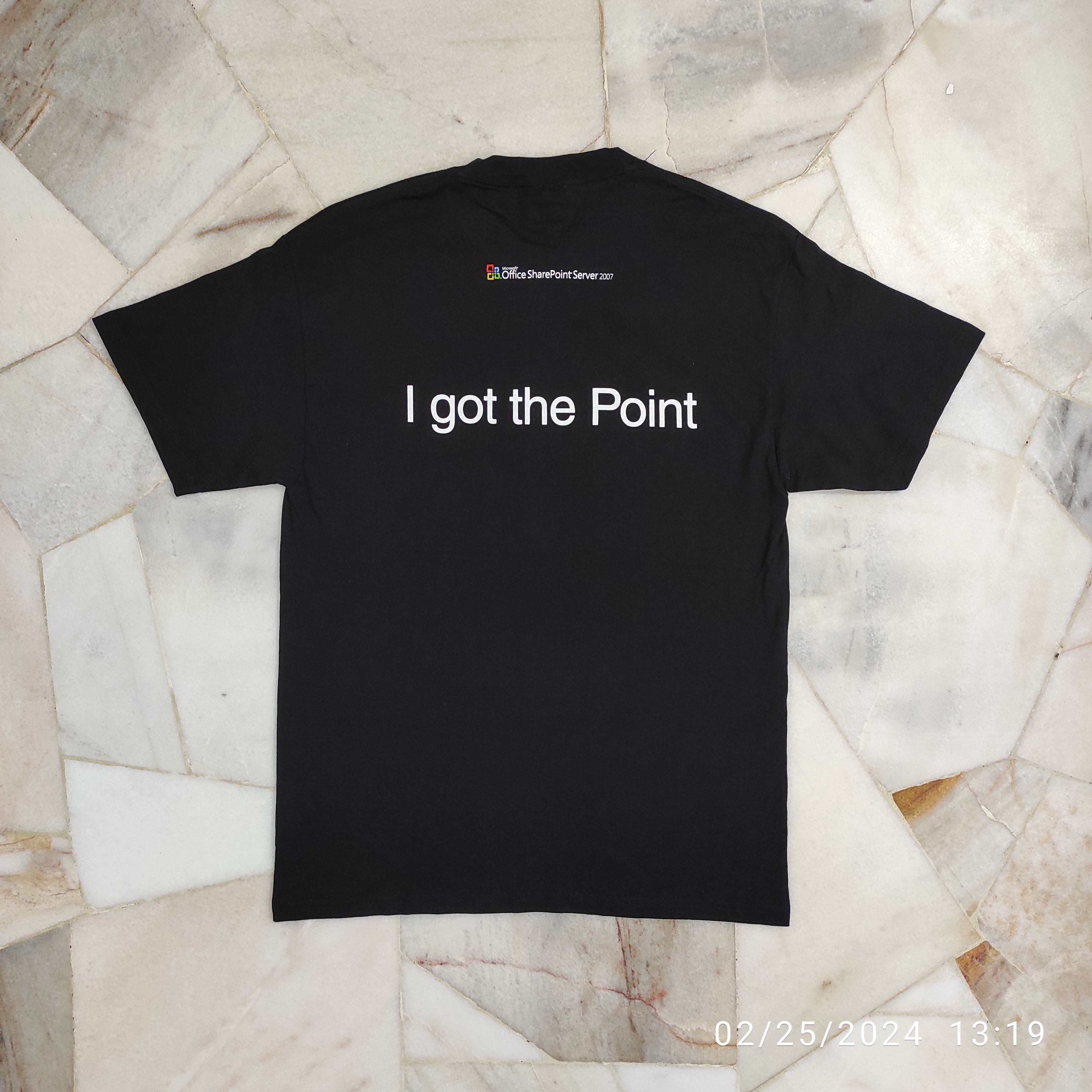 Microsoft 2007 Microsoft SharePoint server promo tee Size US M / EU 48-50 / 2 - 2 Thumbnail