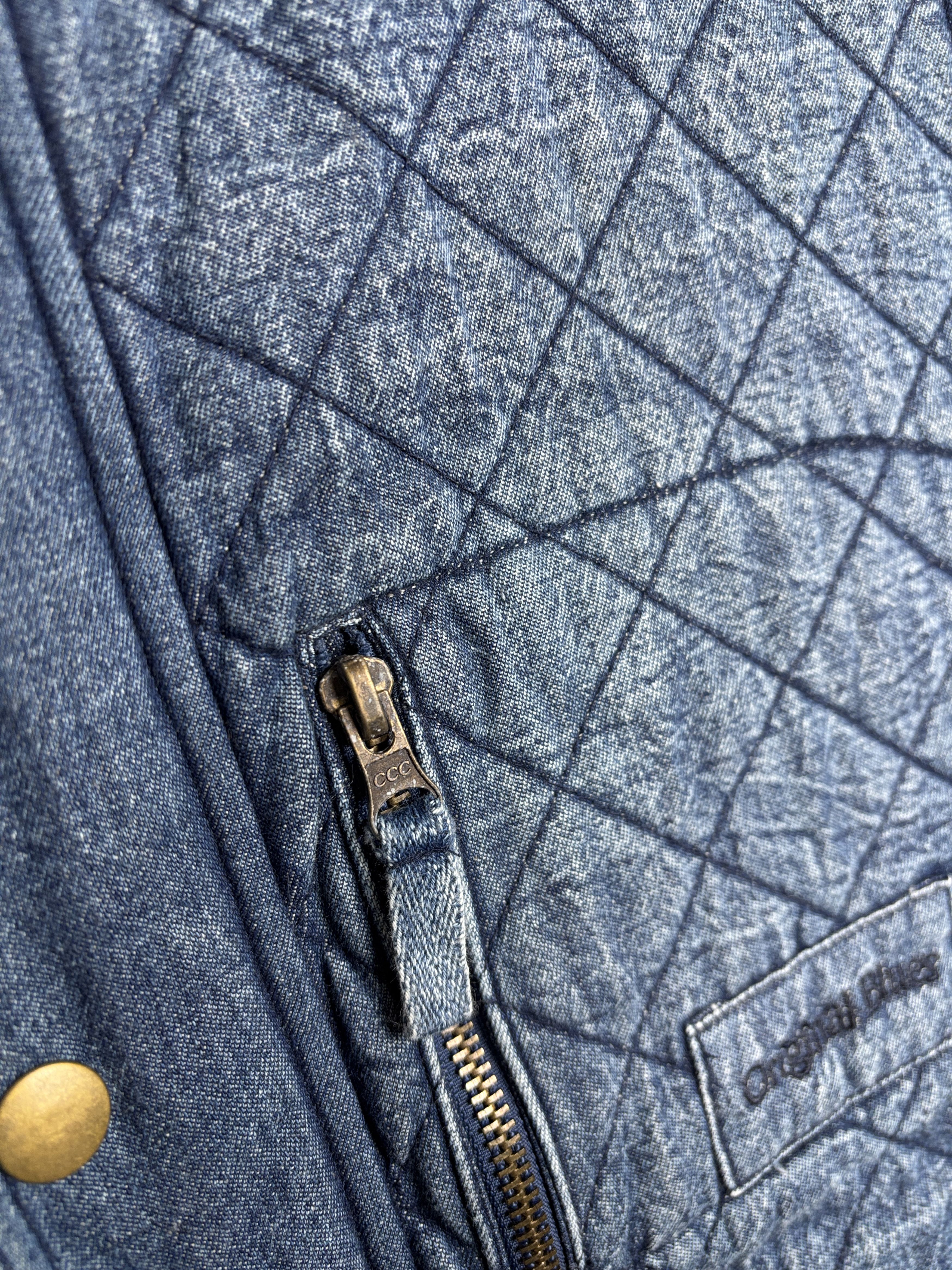 Other UK Original Blues Quilted Denim Vest Size US M / EU 48-50 / 2 - 8 Thumbnail