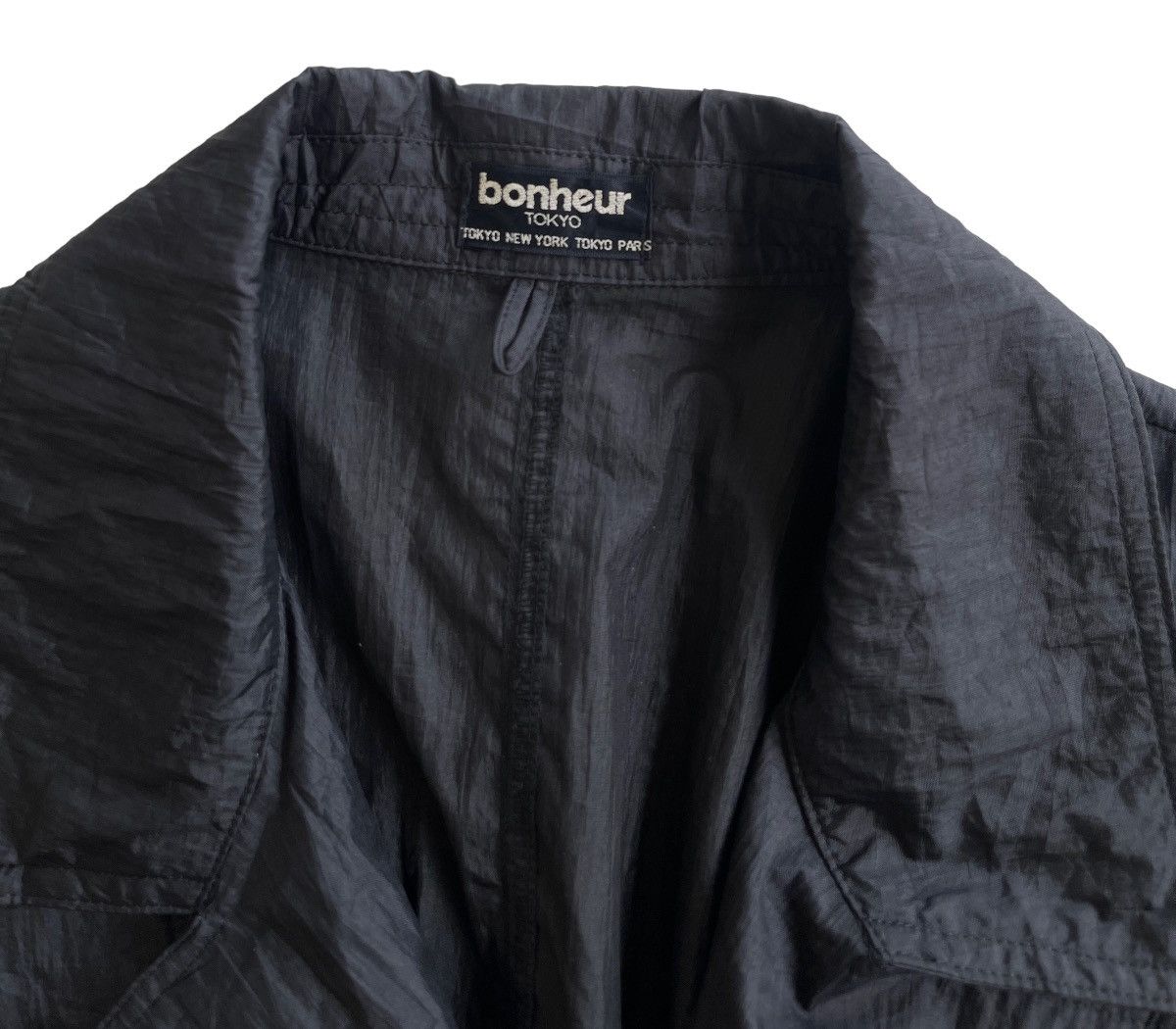 Japanese Brand Bonheur Tokyo NewYork Paris Nylon Trenchcoat Size US M / EU 48-50 / 2 - 6 Thumbnail