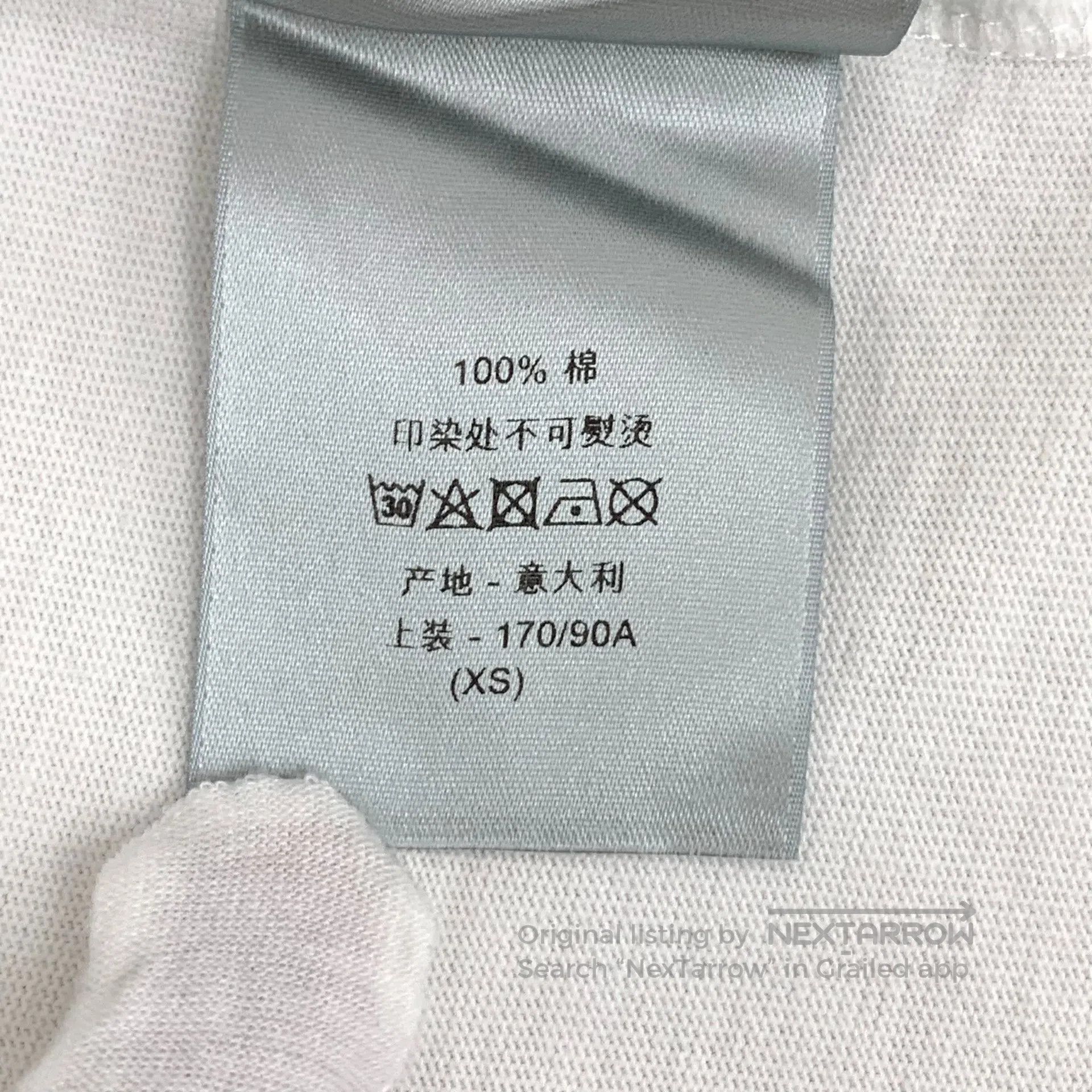 Dior Dior White crystal book print cotton round neck short slee Size US XS / EU 42 / 0 - 8 Thumbnail