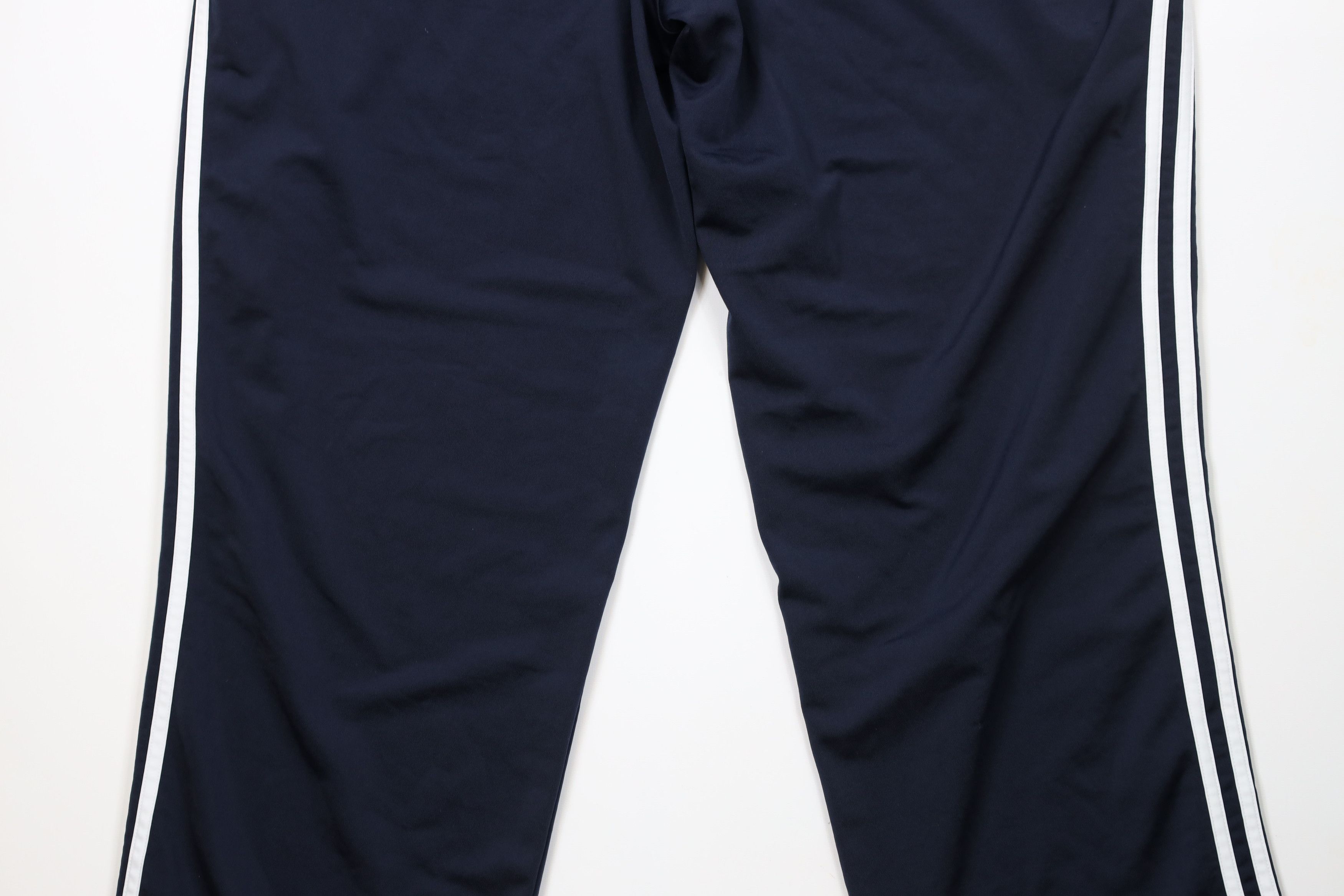 Adidas × Vintage Vintage Y2K Adidas Striped Wide Leg Sweatpants Pants Blue Size US 38 / EU 54 - 11 Thumbnail