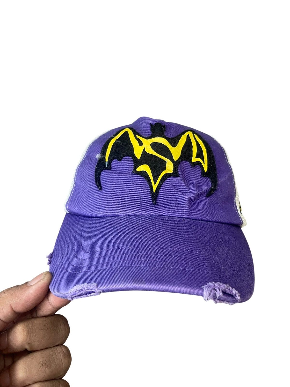 NBA Vintage NSU Big Logo Trucker Hat Streetwear Size ONE SIZE - 3 Thumbnail