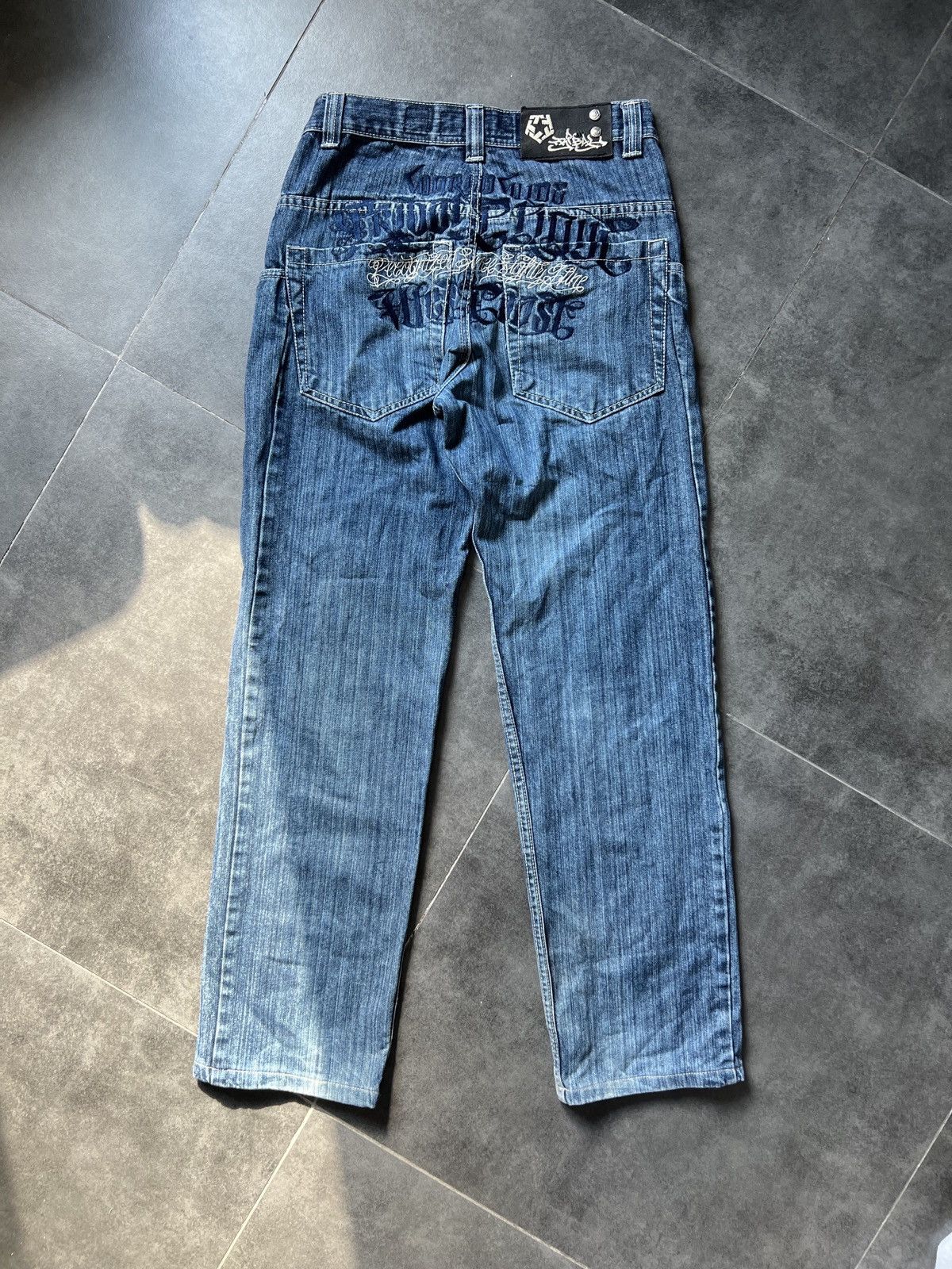 Tribal Streetwear Vintage TrIbal Embroidered Logo Denim Jeans Y2k Streetwear Size US 30 / EU 46 - 3 Thumbnail