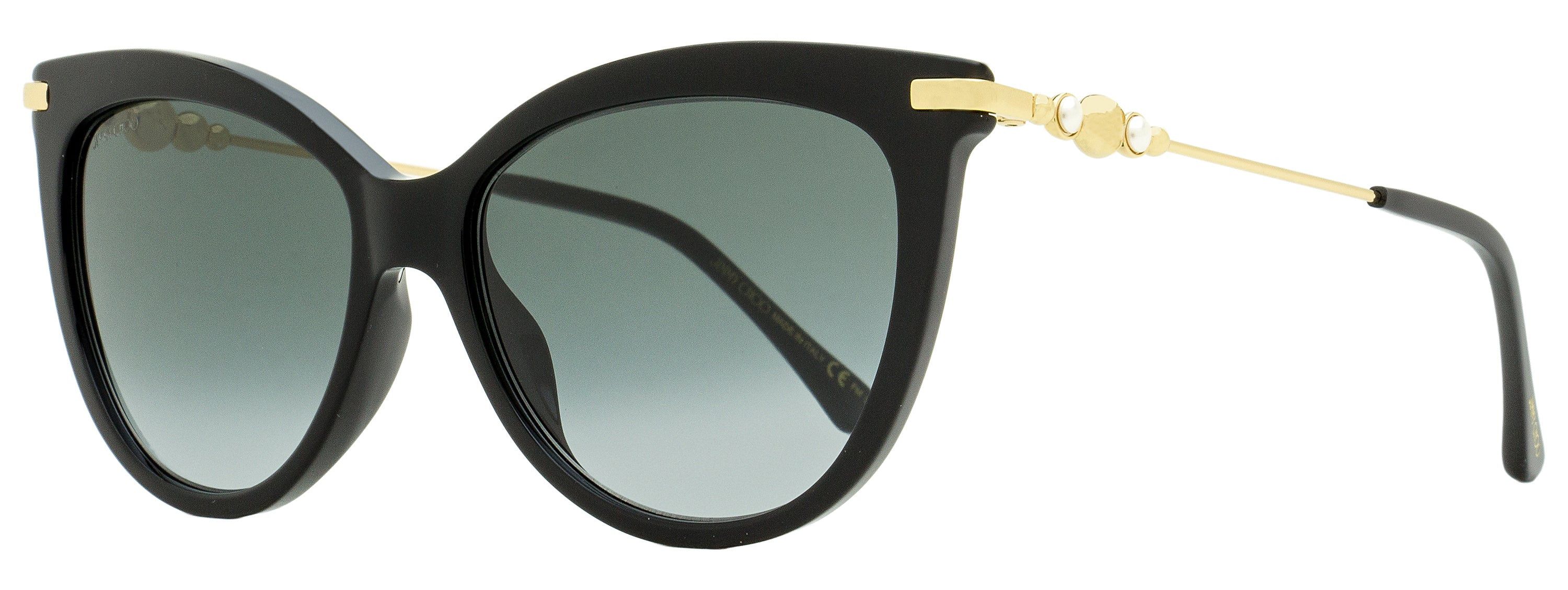 Cat Eye Tinsley /G Sunglasses 8079O Black/Gold 56mm