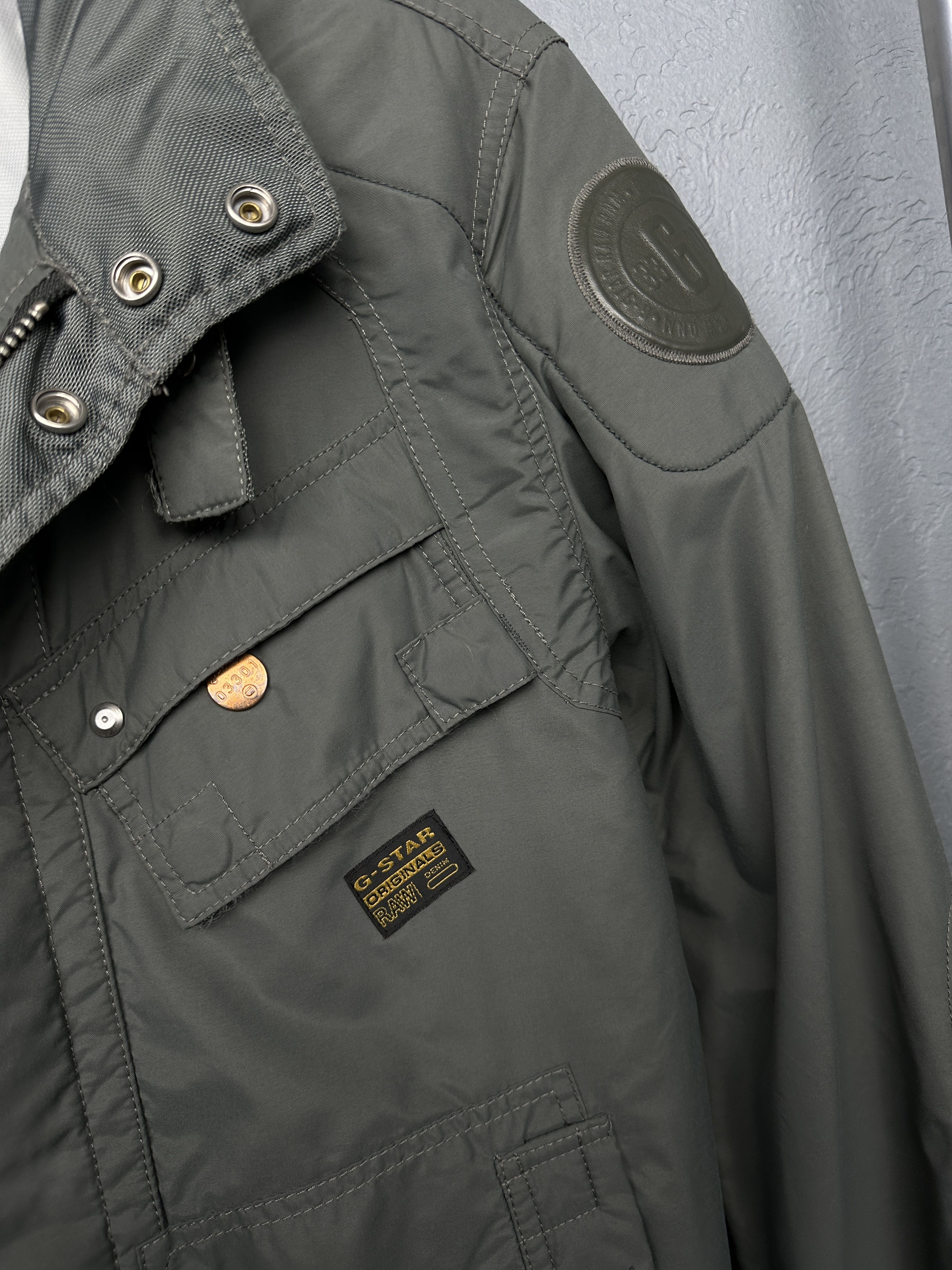 G-Star G Star Raw Mens Sundhurst Bomber Jacket Size US L / EU 52-54 / 3 - 3 Thumbnail