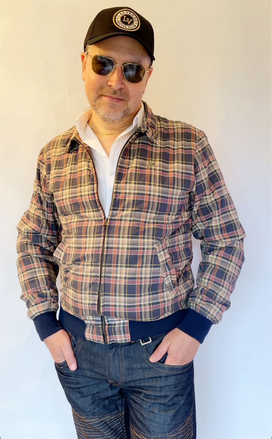 Scotch & Soda Vintage Scotch & Soda Plaid Bomber Jacket - Timeless Retro Size US L / EU 52-54 / 3 - 3 Thumbnail