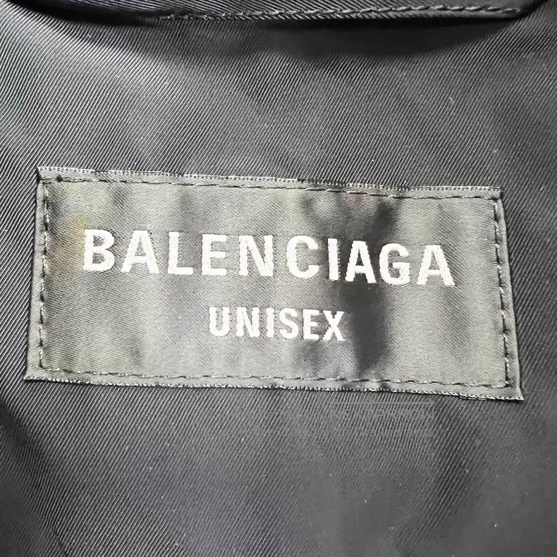 Balenciaga Balenciaga Black stand collar embroidered letter sleeveles Size US M / EU 48-50 / 2 - 5 Thumbnail