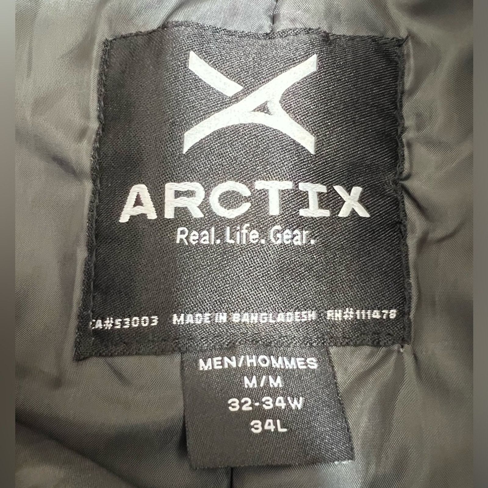 Other Arctix Men's Snow Sports Cargo Pants Black Medium 32-34W 34L Size US 34 / EU 50 - 7 Thumbnail