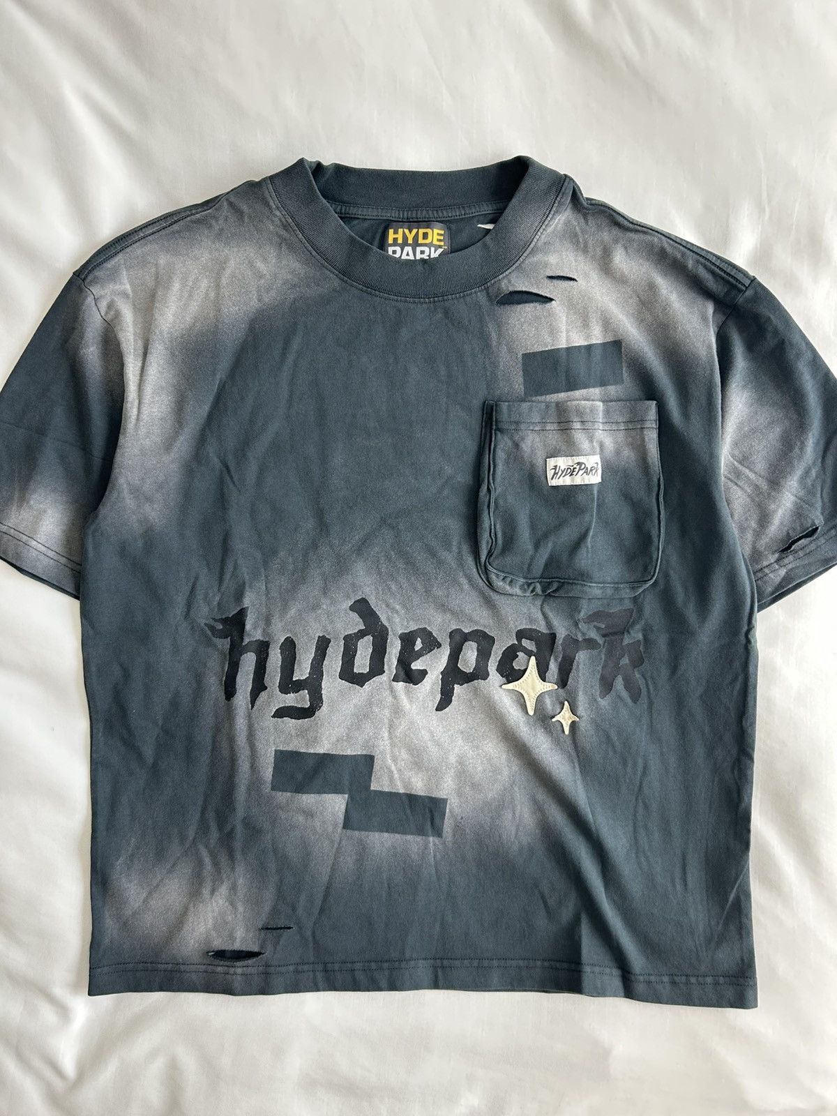 Other Hyde Park Distressed Pocket Tee Navy You Aren’t Invited Size US L / EU 52-54 / 3 - 1 Thumbnail