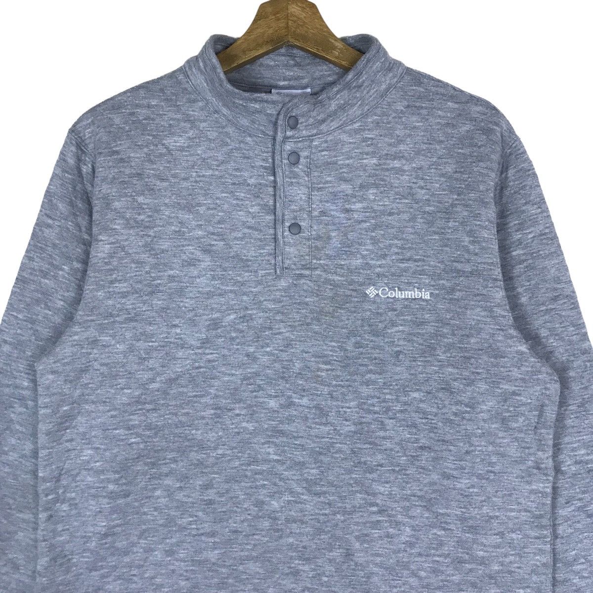 Columbia Vintage Columbia Mini Logo Pullover Jumper Sweatshirt Size US L / EU 52-54 / 3 - 2 Thumbnail