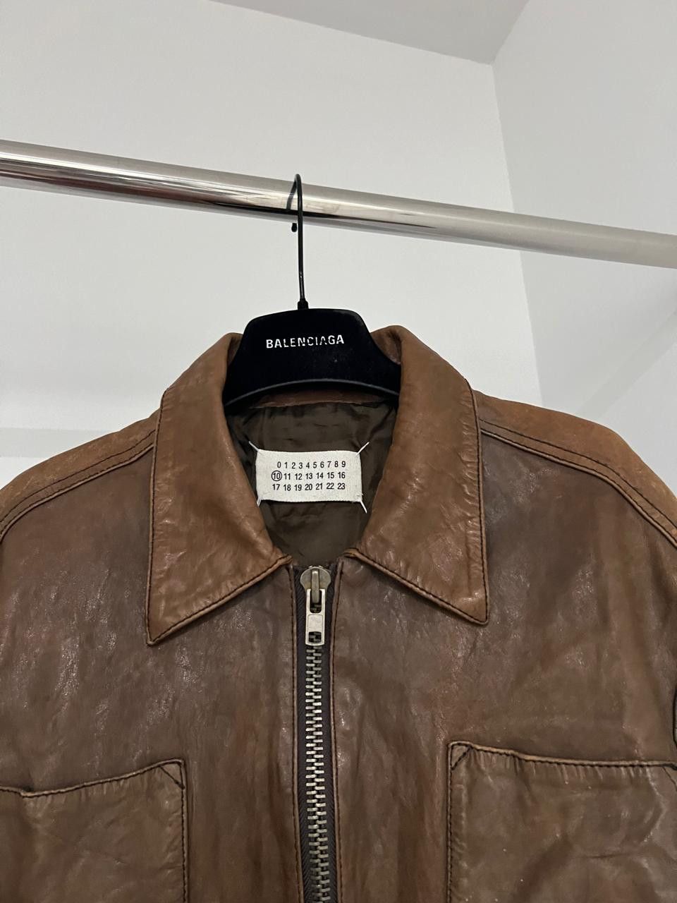 Maison Margiela Maison Margiela Hunting Leather Jacket Size US M / EU 48-50 / 2 - 3 Thumbnail
