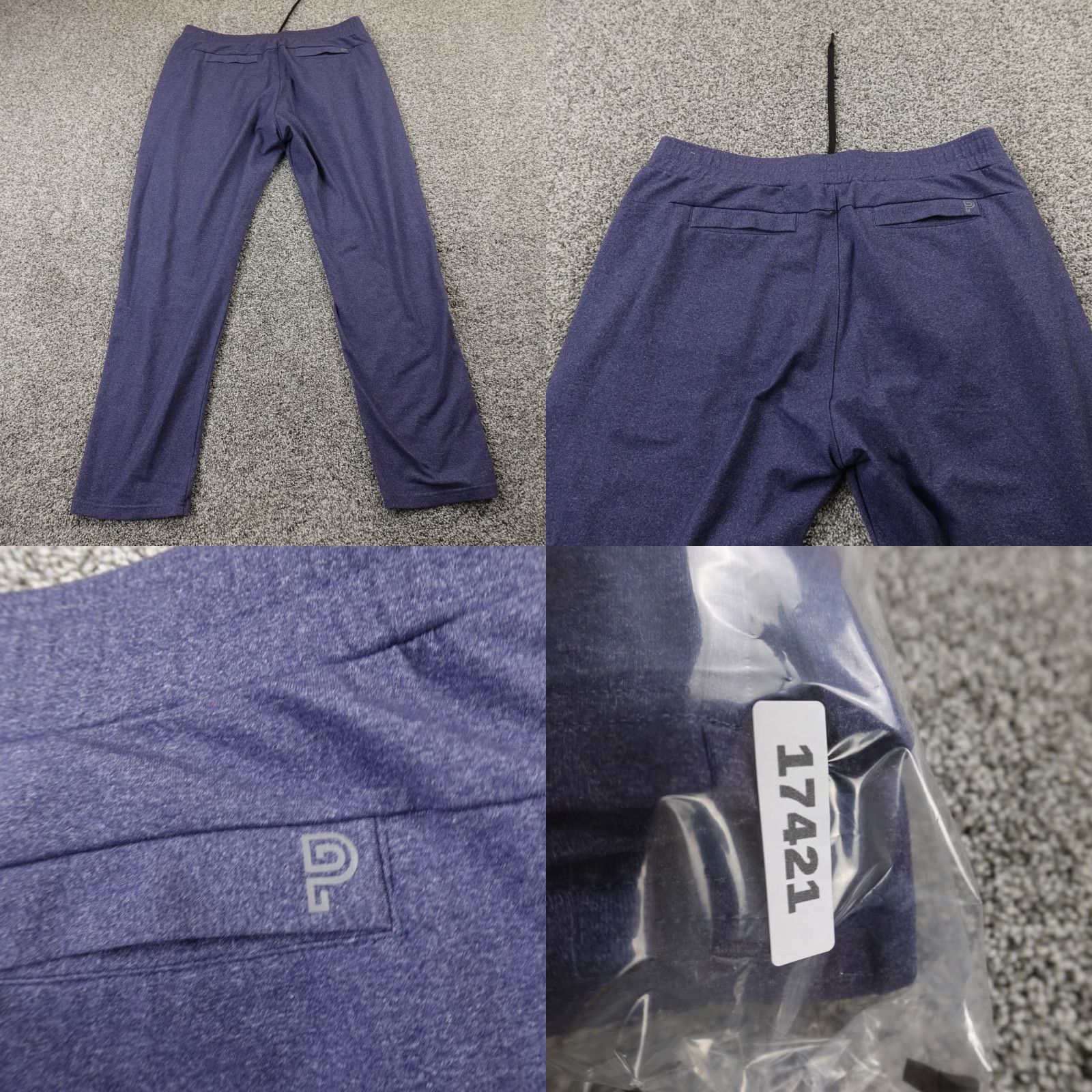 Vintage Public Rec Pants Mens 38X32 Blue Performance Drawstring Jogger Sweatpants Golf Size US 38 / EU 54 - 9 Thumbnail
