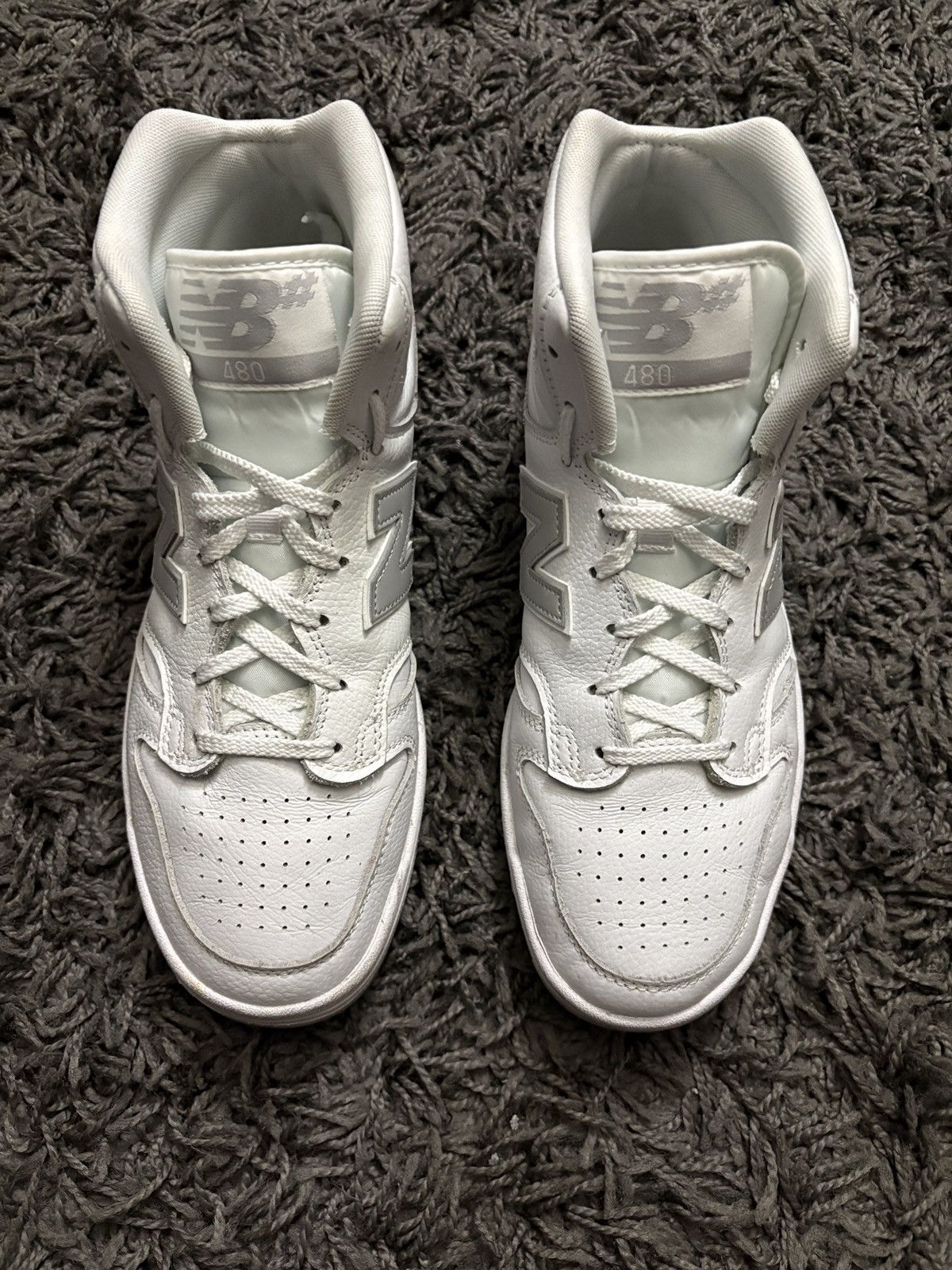 New Balance New Balance Numeric 480 High White/Grey Size US 10 / EU 43 - 2 Thumbnail