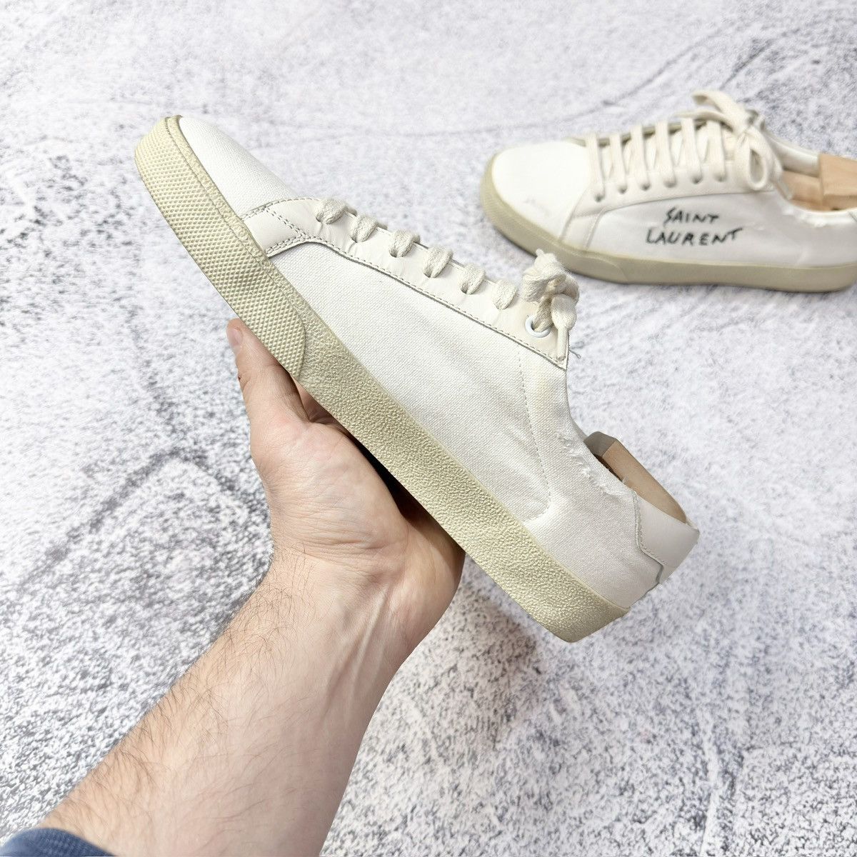 Saint Laurent Paris Saint Laurent Court Classic 40 size 26cm Size US 10 / IT 40 - 7 Thumbnail