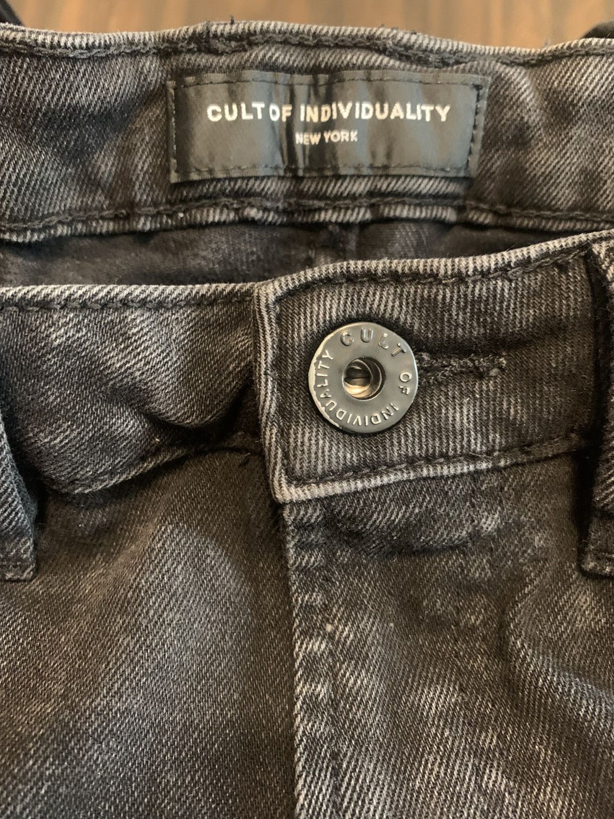 Other CULT OF INDIVIDUALITY OF ONE JEANS Size US 32 / EU 48 - 4 Thumbnail