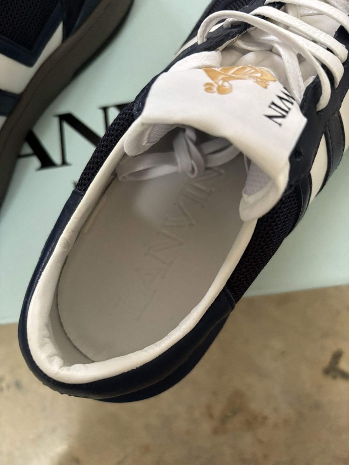 Lanvin Lanvin Sneaker Navy Size US 8 / EU 41 - 6 Thumbnail