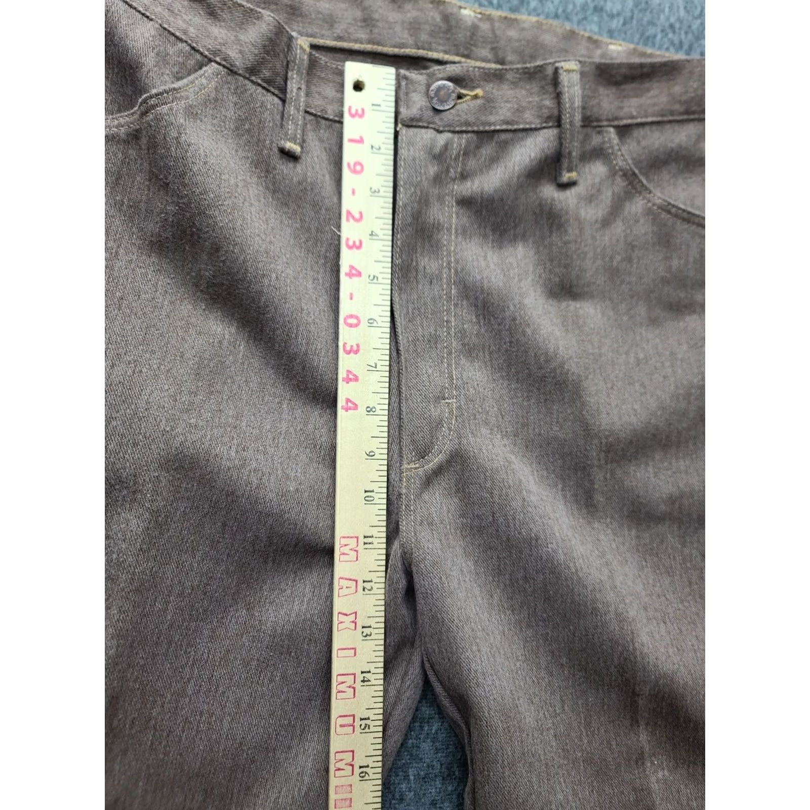 Vintage VINTAGE Maverick Jeans Mens 38 Straight Leg Pleated A1134BN Deadstock 70s USA Size US 38 / EU 54 - 5 Thumbnail