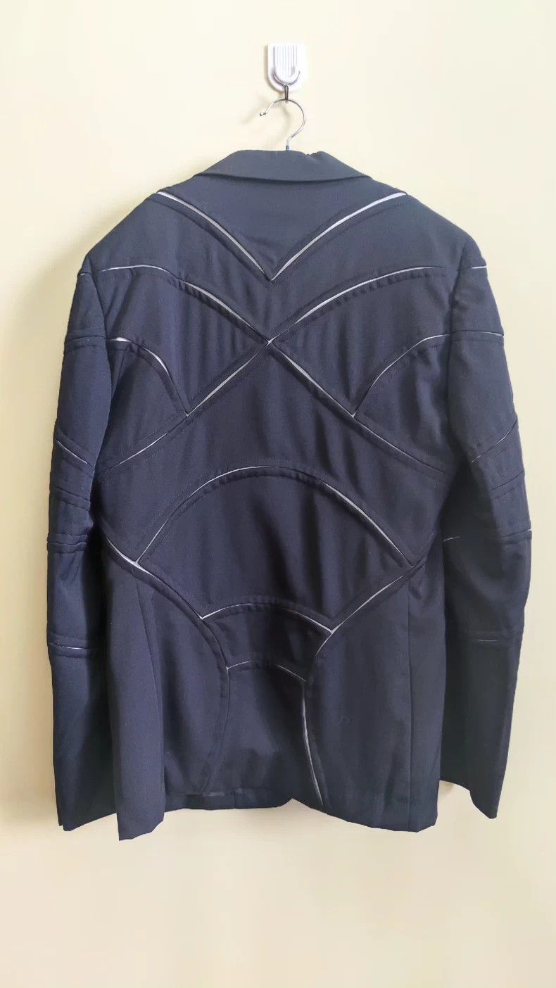 Comme des Garcons Comme des Garcons Homme Plus Cut Black Blazer Size US M / EU 48-50 / 2 - 1 Thumbnail