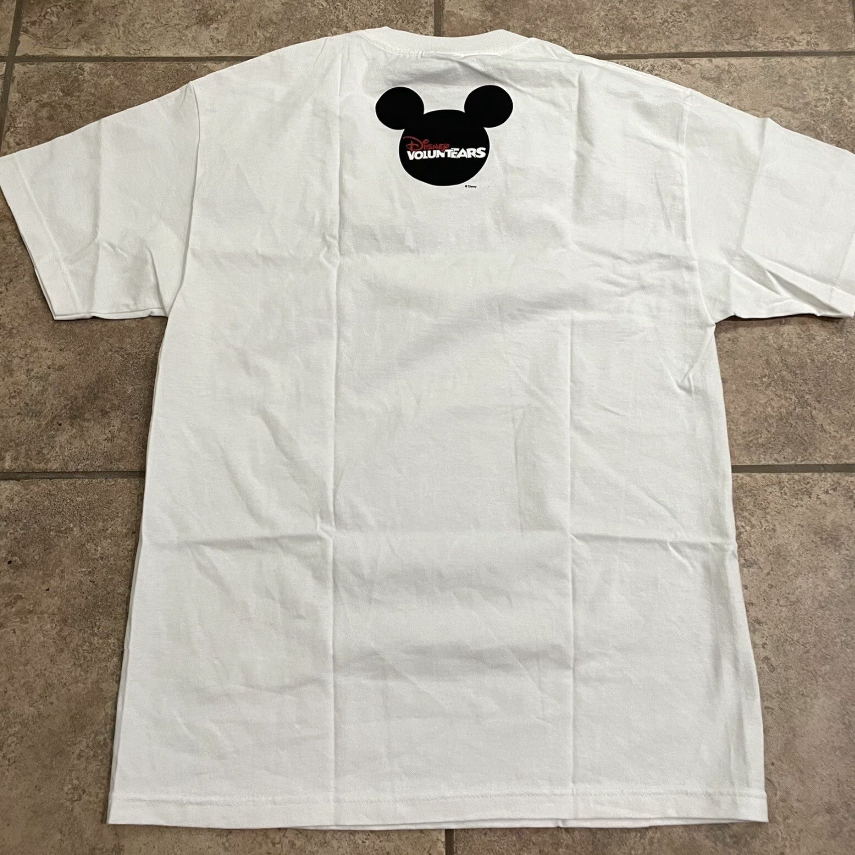 Disney Alstyle Disney VolunTears T-Shirt White 100% Cotton Mens Size L Tee Graphic Tee Disney VolunTears White Shirt Mens L Size US L / EU 52-54 / 3 - 5 Thumbnail